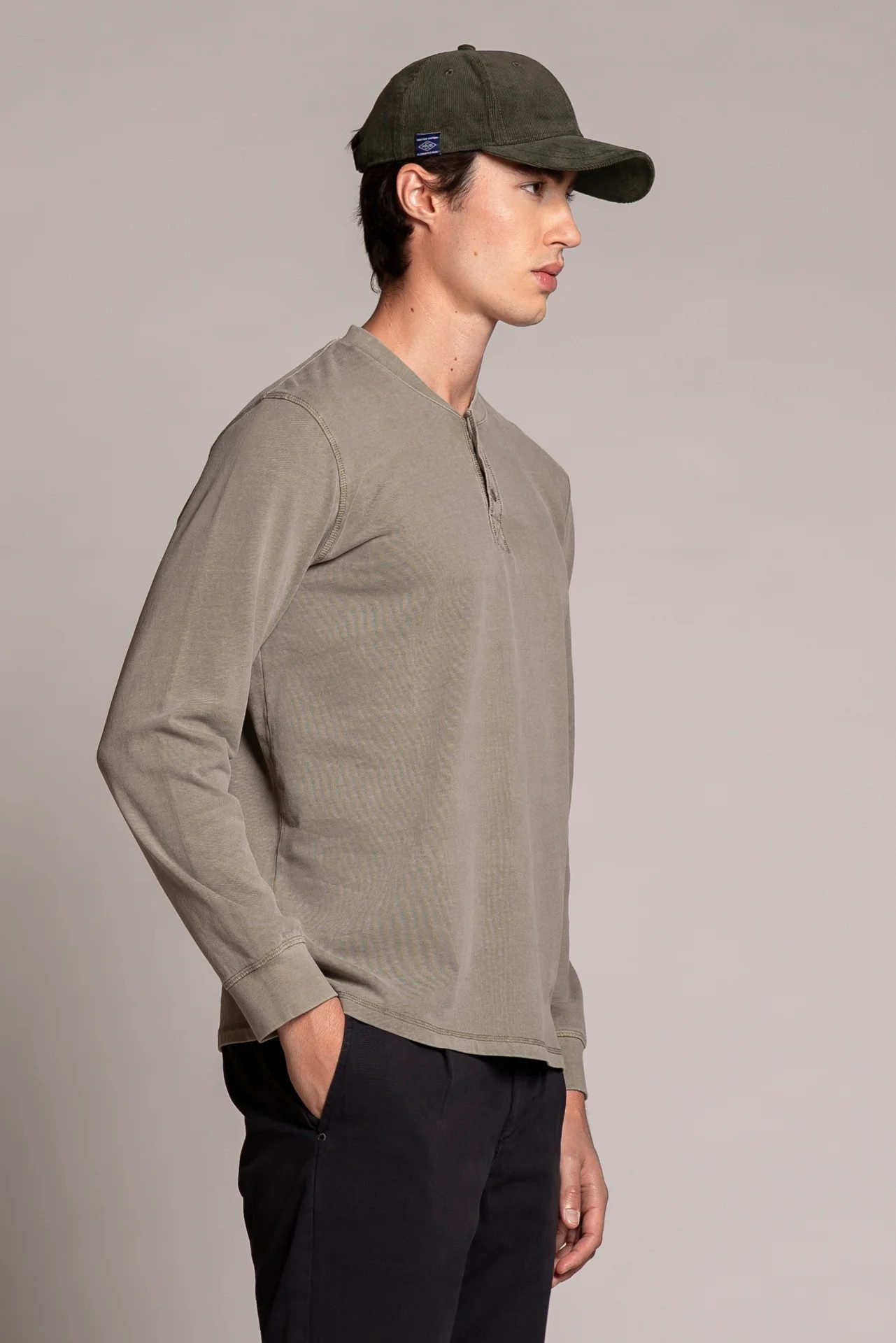 IMPURE Langarmshirt CHESTER L/S REGULAR JERSEY SOLID CA - Langarmshirt - Longsleeve