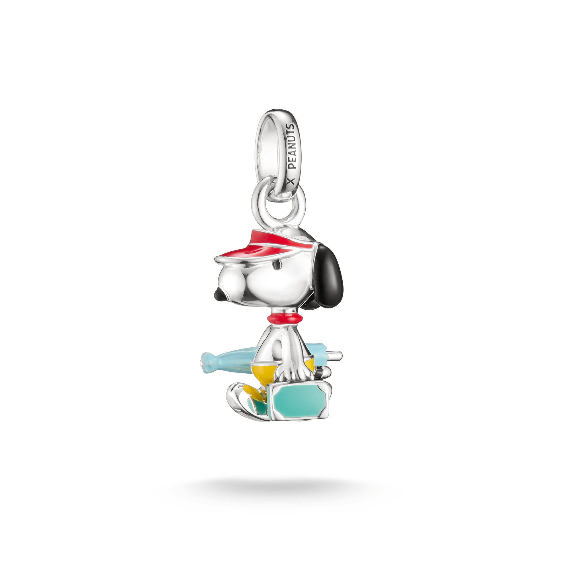 THOMAS SABO Charm-Einhänger THOMAS SABO x Peanuts Snoopy Charm - Connect, Emaille