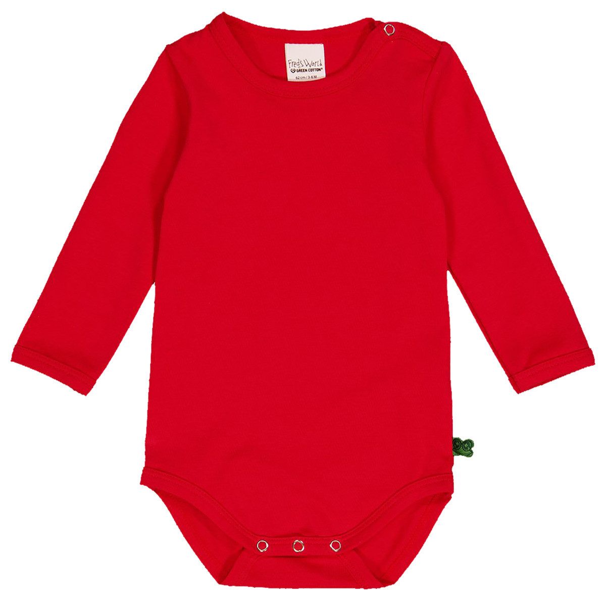 Fred's World by GREEN COTTON Langarmbody 1582072100 Mädchen (2-tlg) Langarm Einteiler, Body, Longsleeve-Body, Bodysuit, Stretchbody