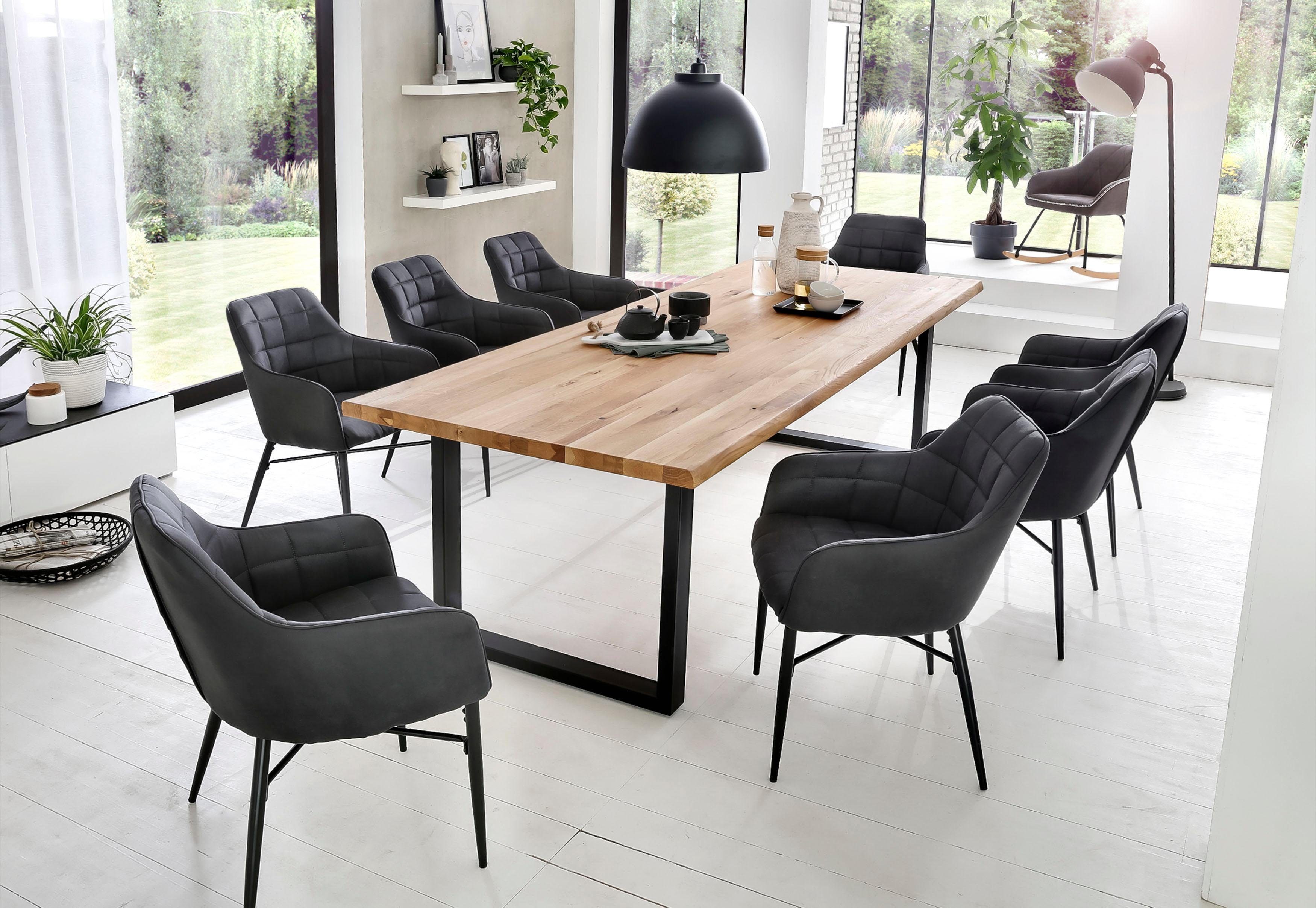 Home affaire Esstisch Tristan, mit Baumkante