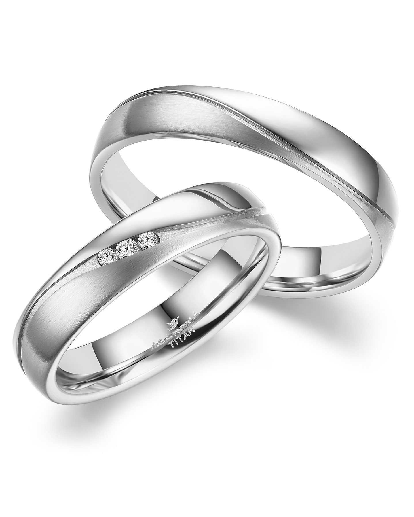 MARRYA Partnerring Titan Ringe Trauringe Eheringe Partnerringe