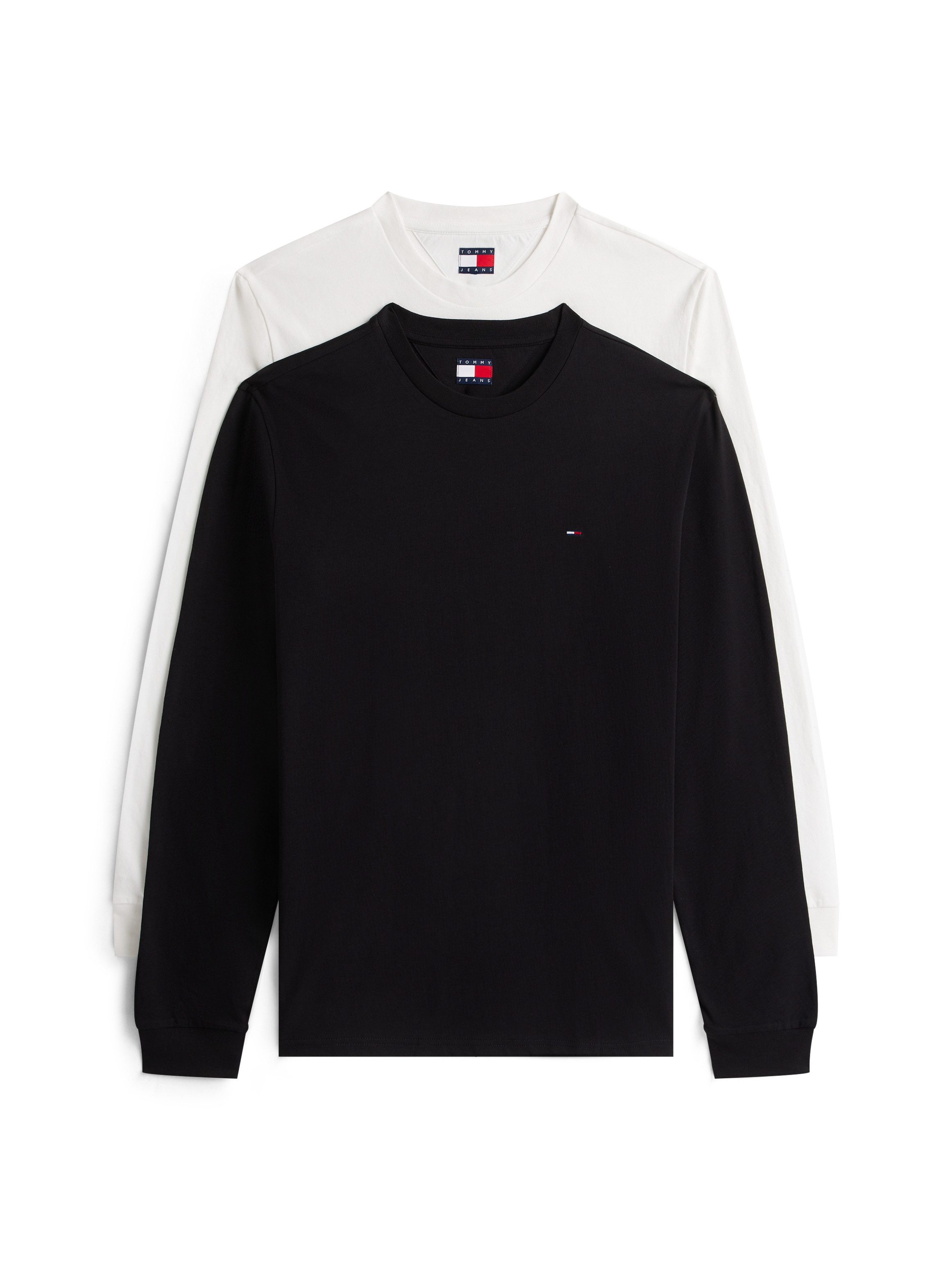 Tommy Jeans Longsleeve TJM SLIM 2PACK L/S EXT (2-tlg) günstig online kaufen