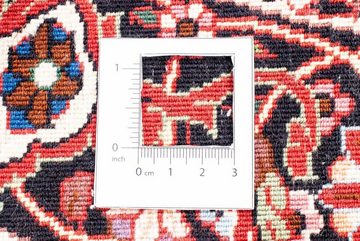 Orientteppich Perser - Bidjar rund - 160 x 160 cm - dunkelrot, morgenland, rund, Höhe: 15 mm, Wohnzimmer, Handgeknüpft, Einzelstück mit Zertifikat