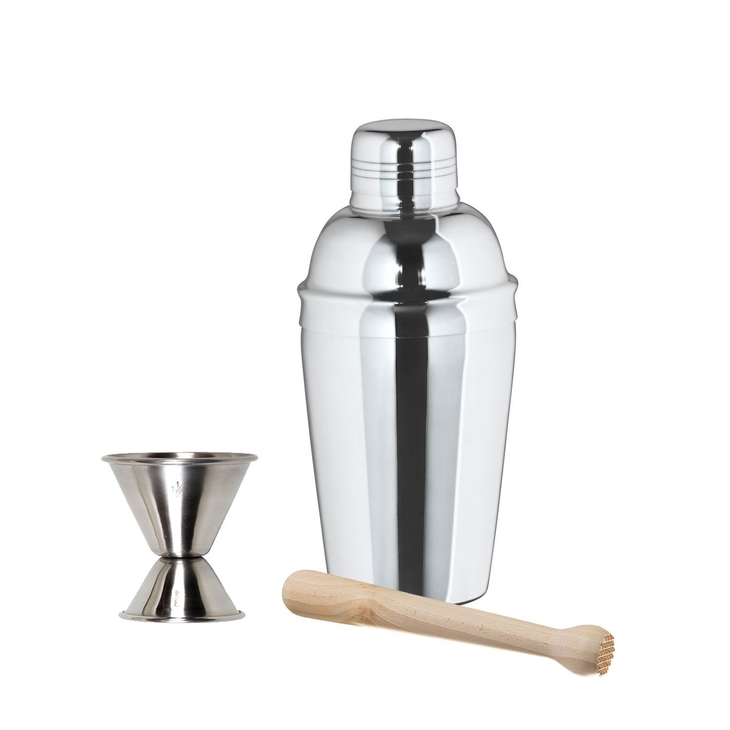 Cocktail-Set Cocktail Shaker Set - EDELSTAHLSHAKER
