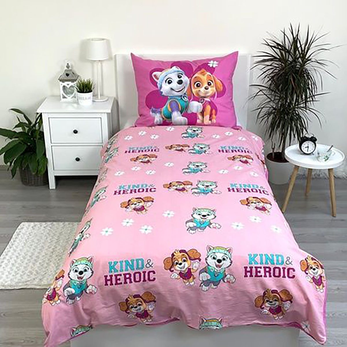 PAW PATROL Kinderbettwäsche Paw Patrol, Renforcé, 2 teilig