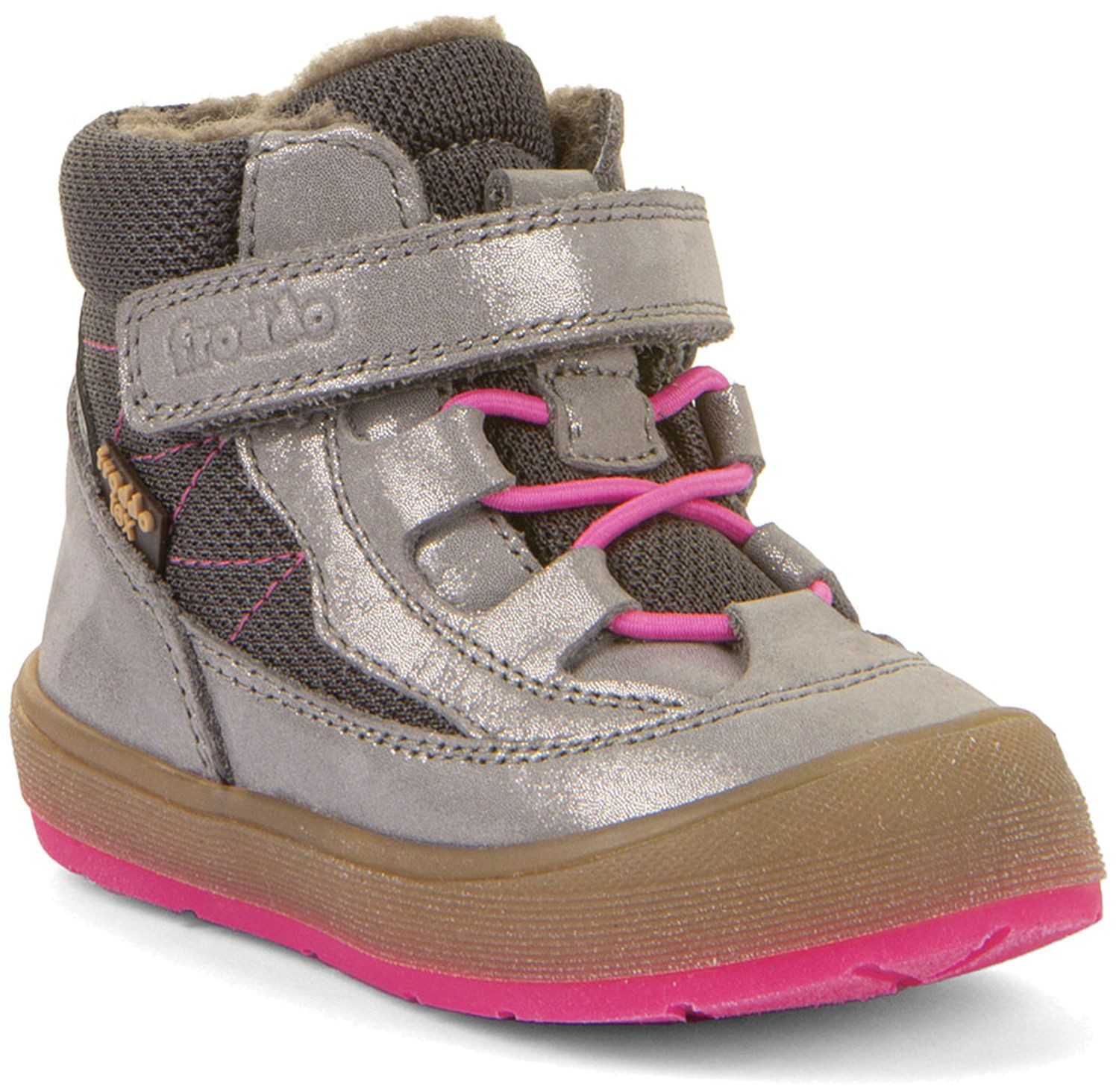 froddo® Froddo Ollie Lumi Tex Wool Grey/Silver Sneaker