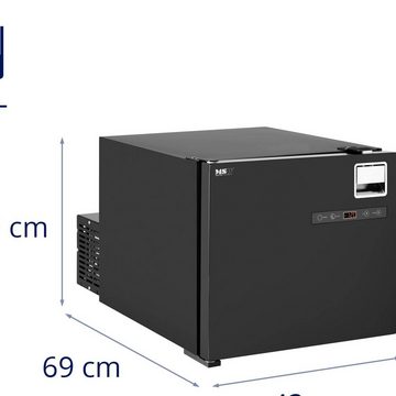 MSW Elektrische Kühlbox Auto-Kühlschrank mobiler Kühlschrank Reisekühlschrank 50 W 48 L -12