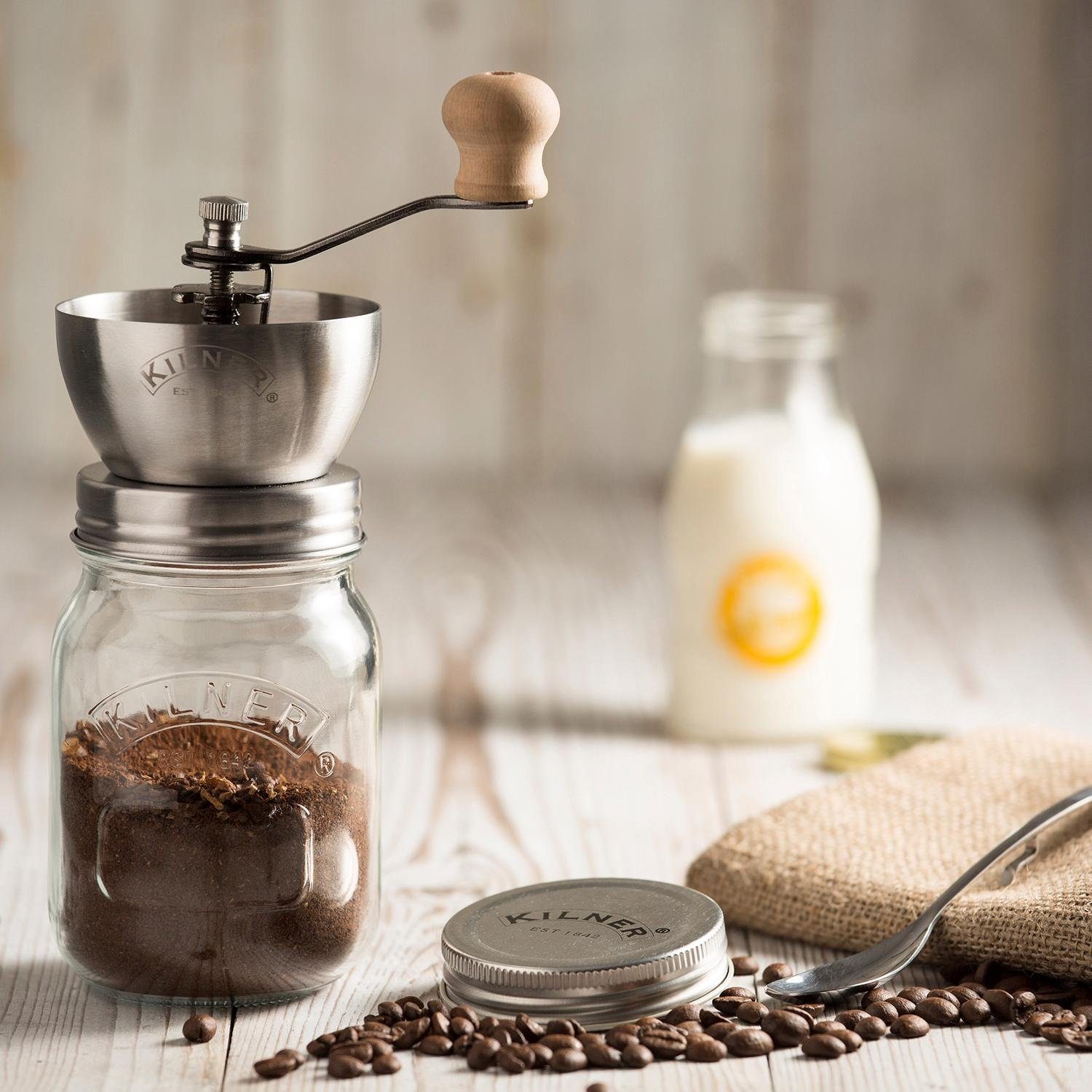 KILNER Kaffeemühle, Inhalt 0,5 Liter