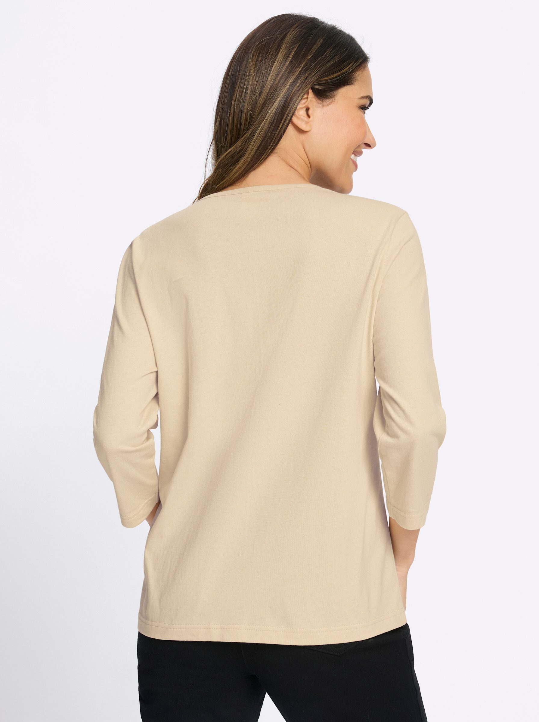 Sieh an! T-Shirt 3/4-Arm-Shirt 3/4-Arm – Bild 4 von 5