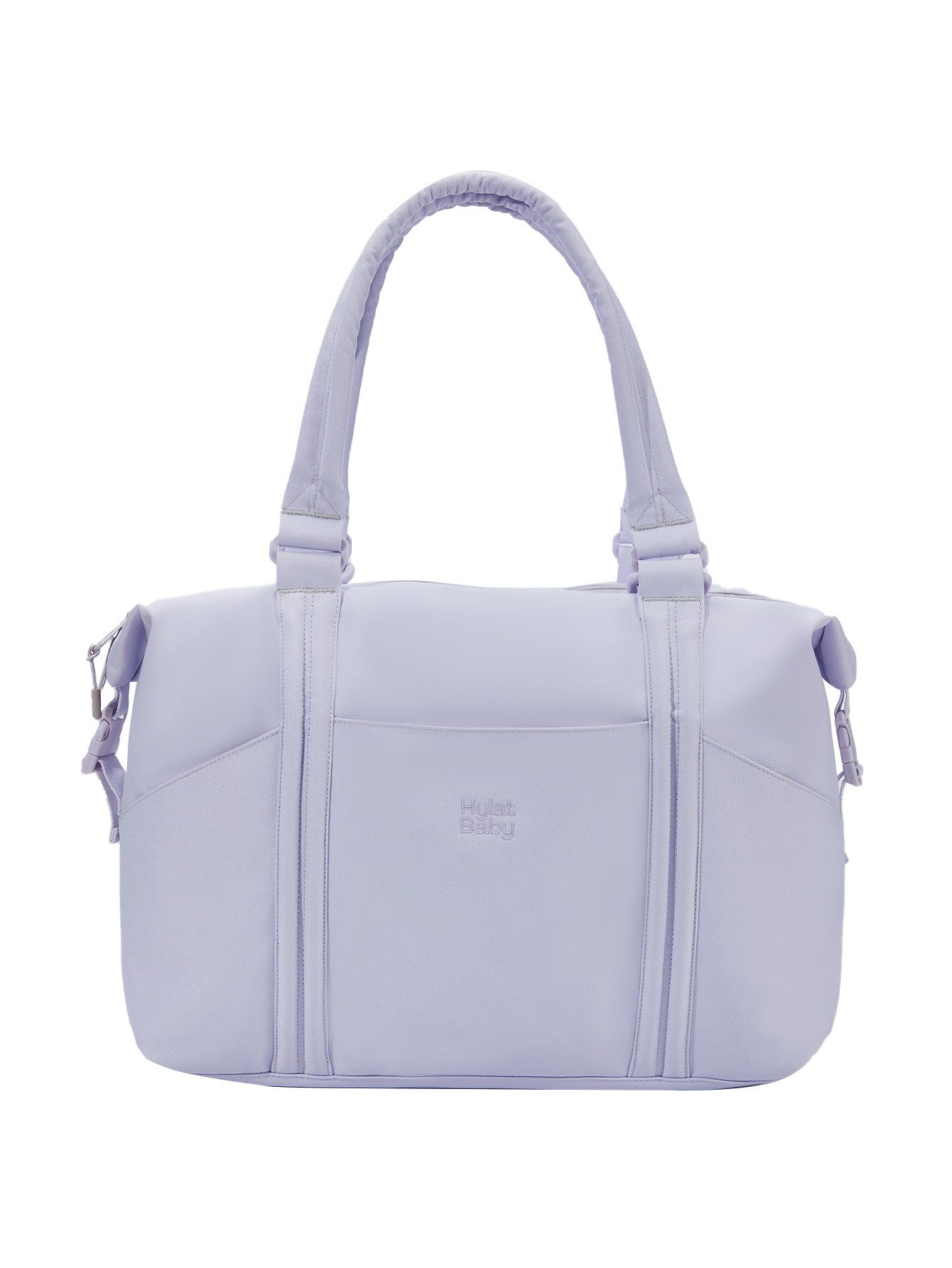 Hylat Baby Wickeltasche Wickeltasche - gesteppte Tasche für Windeln, Kindersachen -Hellviolett (1-tlg), Gesteppte Tasche für Windeln und Kindersachen - Hellviolett