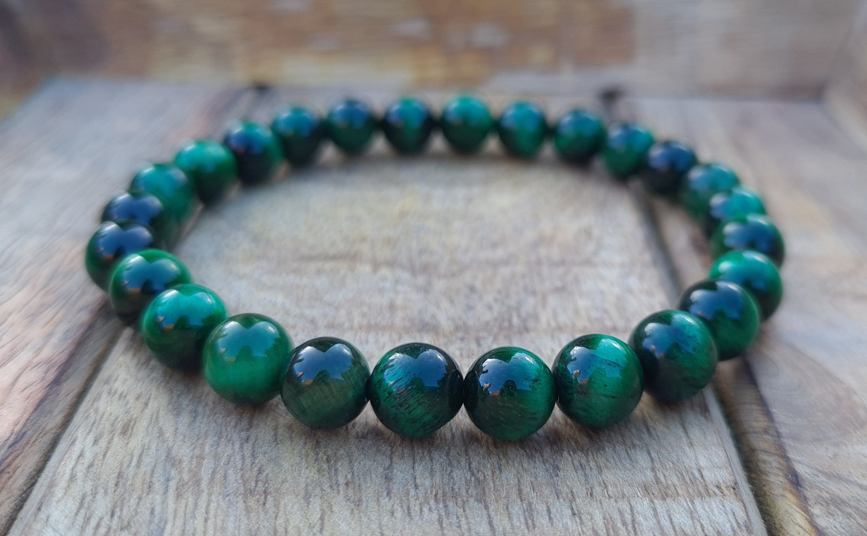 NAHLE Armband Naturstein Perlenarmband Tigerauge, mit günstig online kaufen