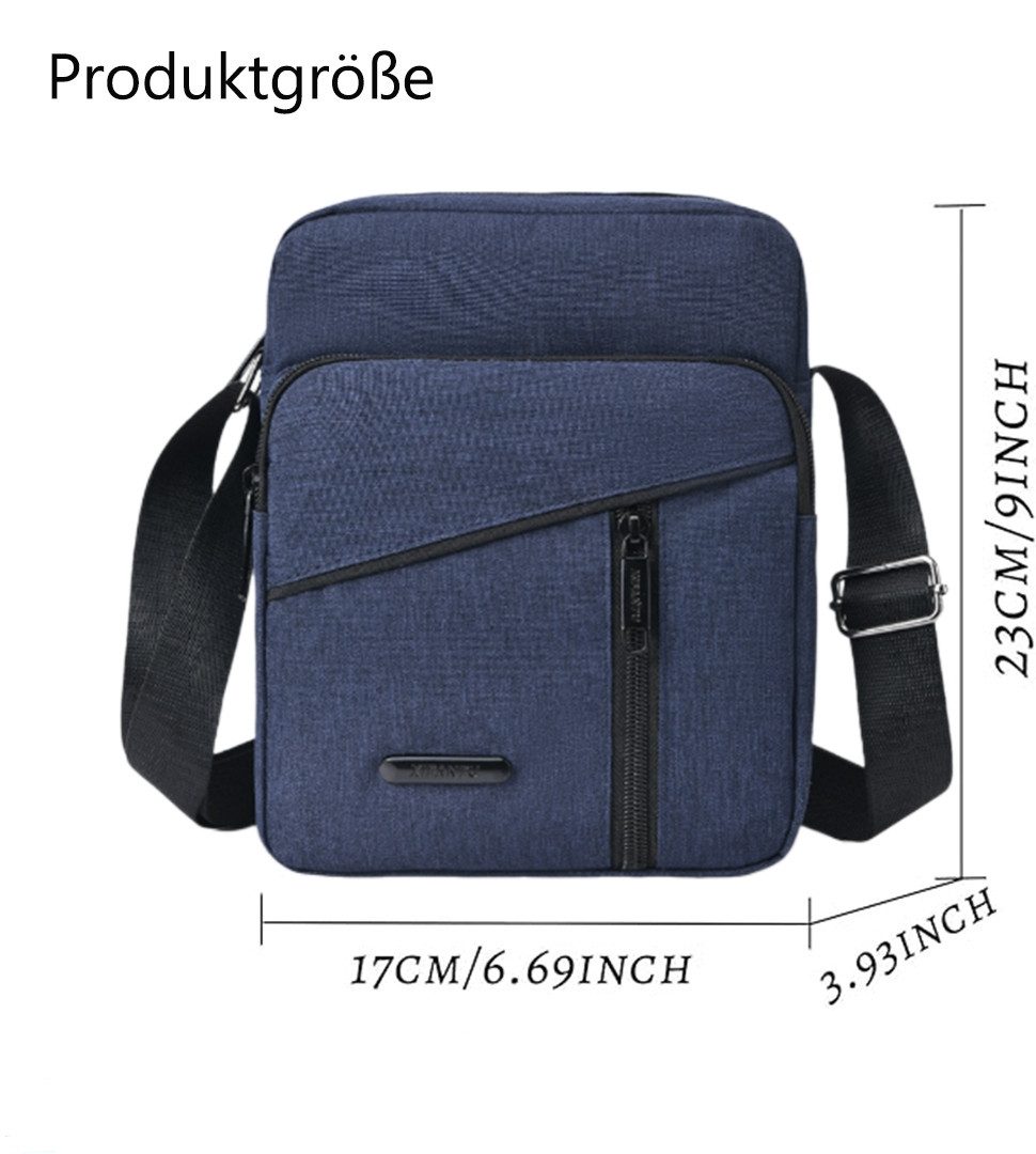Coonoor Umhängetasche Oxford Stoff Umhängetasche, Mehrfach günstig online kaufen