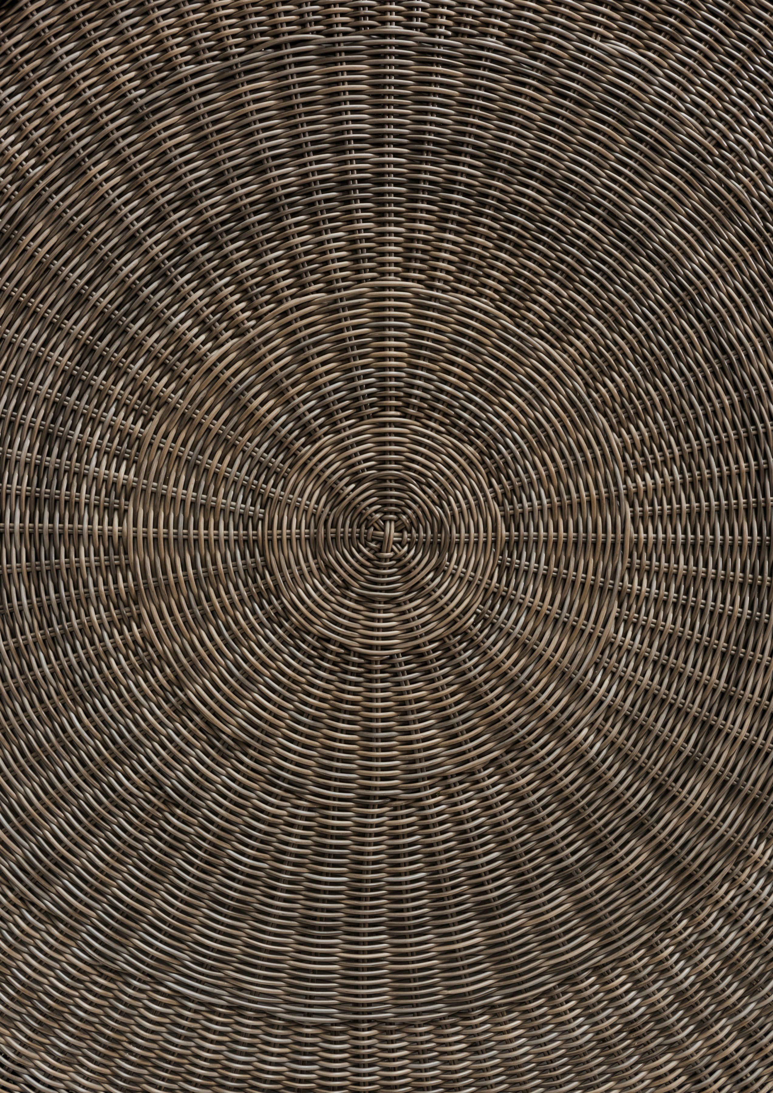 Destiny Gartentisch Luna (Set, Ø150, Höhe 75 cm), (150x75 cm), Aluminium, Polyrattan, inkl. Drehteller