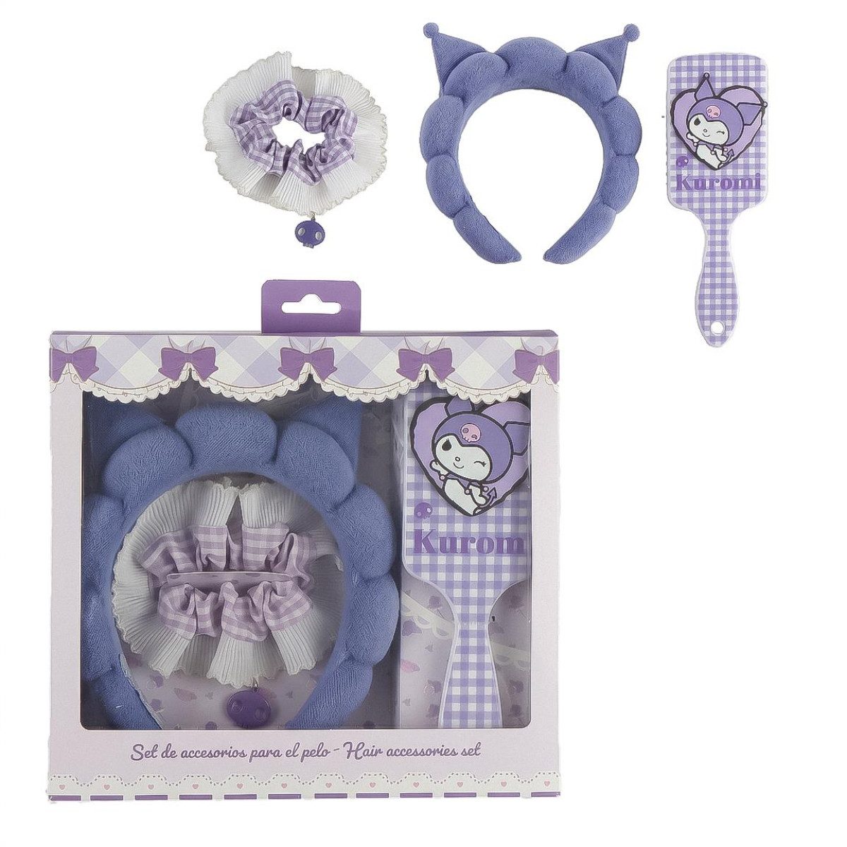Hello Kitty Hautpflege-Set Kuromi Körperpflege Set handlich für Badezimmer Freizeit Reisen Spar-Set
