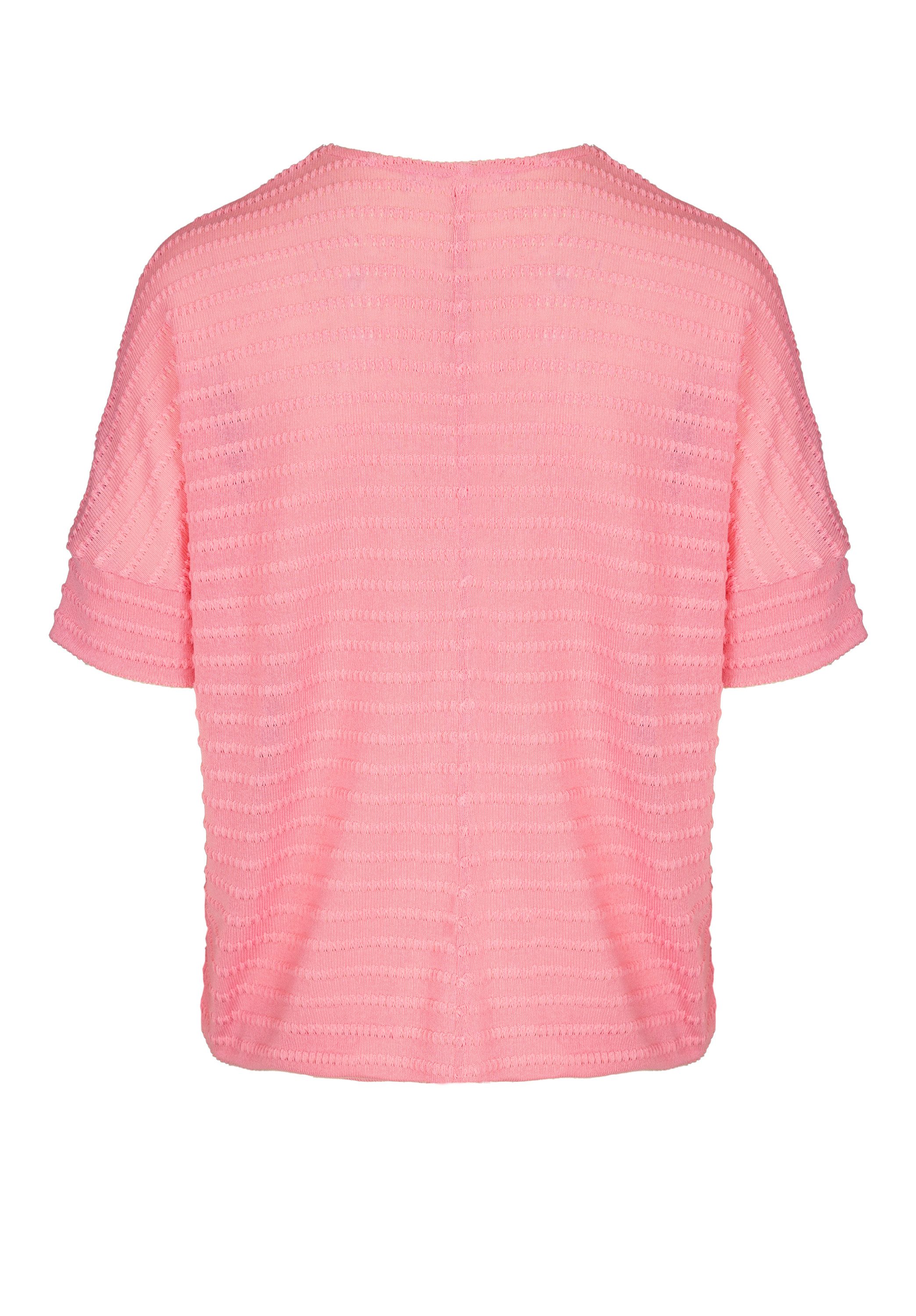 bianca Kurzarmshirt JULIE in leichter Strukturqualität in Trendfarbe günstig online kaufen