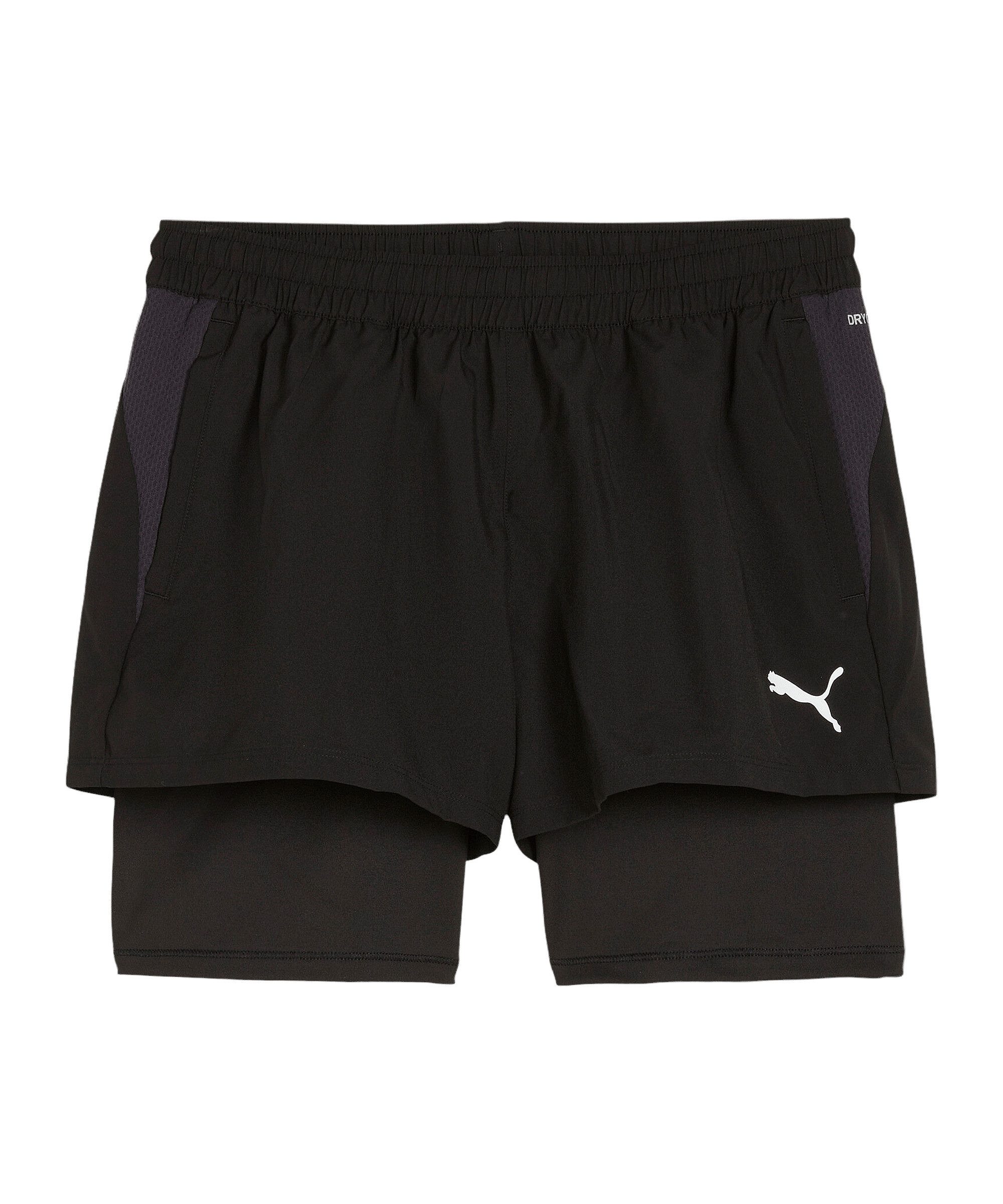 PUMA Sporthose teamGOAL 2in1 Short Damen