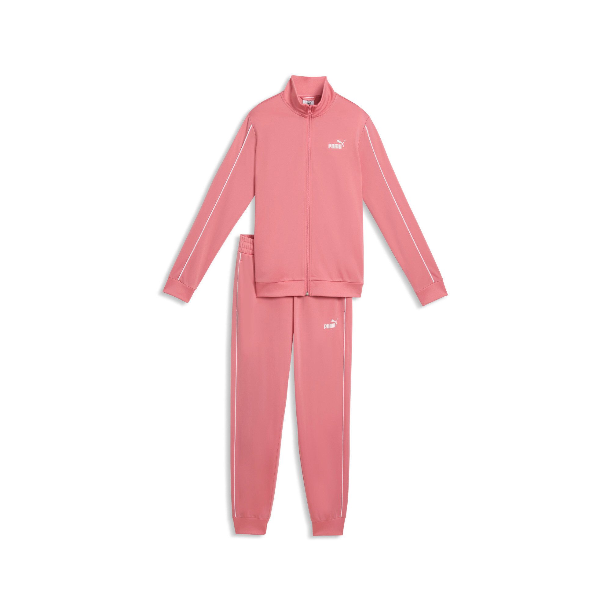 PUMA Trainingsanzug POLY SUIT CL (2-tlg), ohne Kapuze
