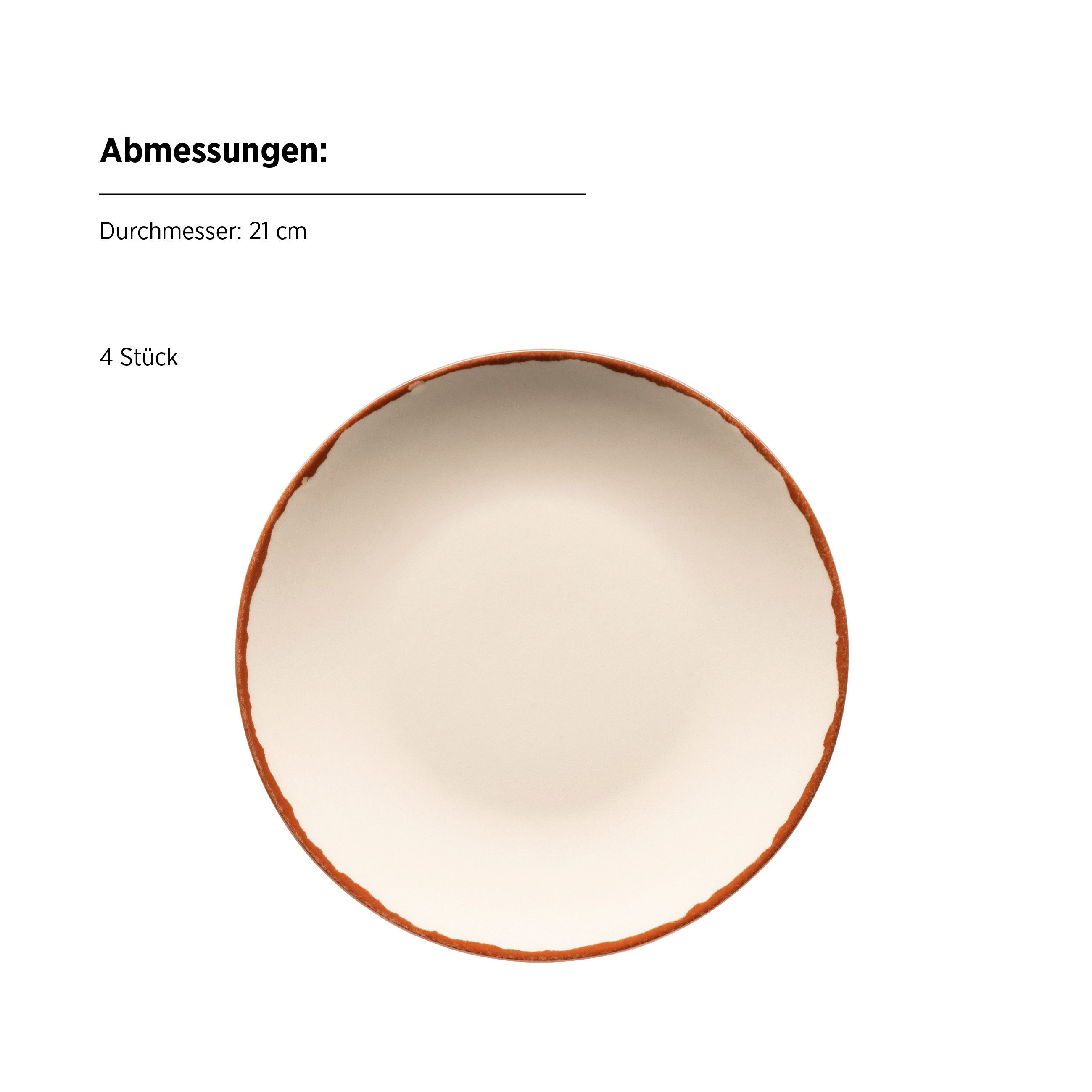 MÄSER Dessertteller Eleni, (4 St)