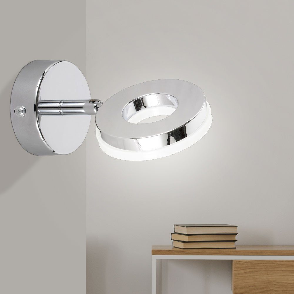 LED Wand Lampe Bade Zimmer Spiegel Beleuchtung Strahler Spot Leuchte beweglich 