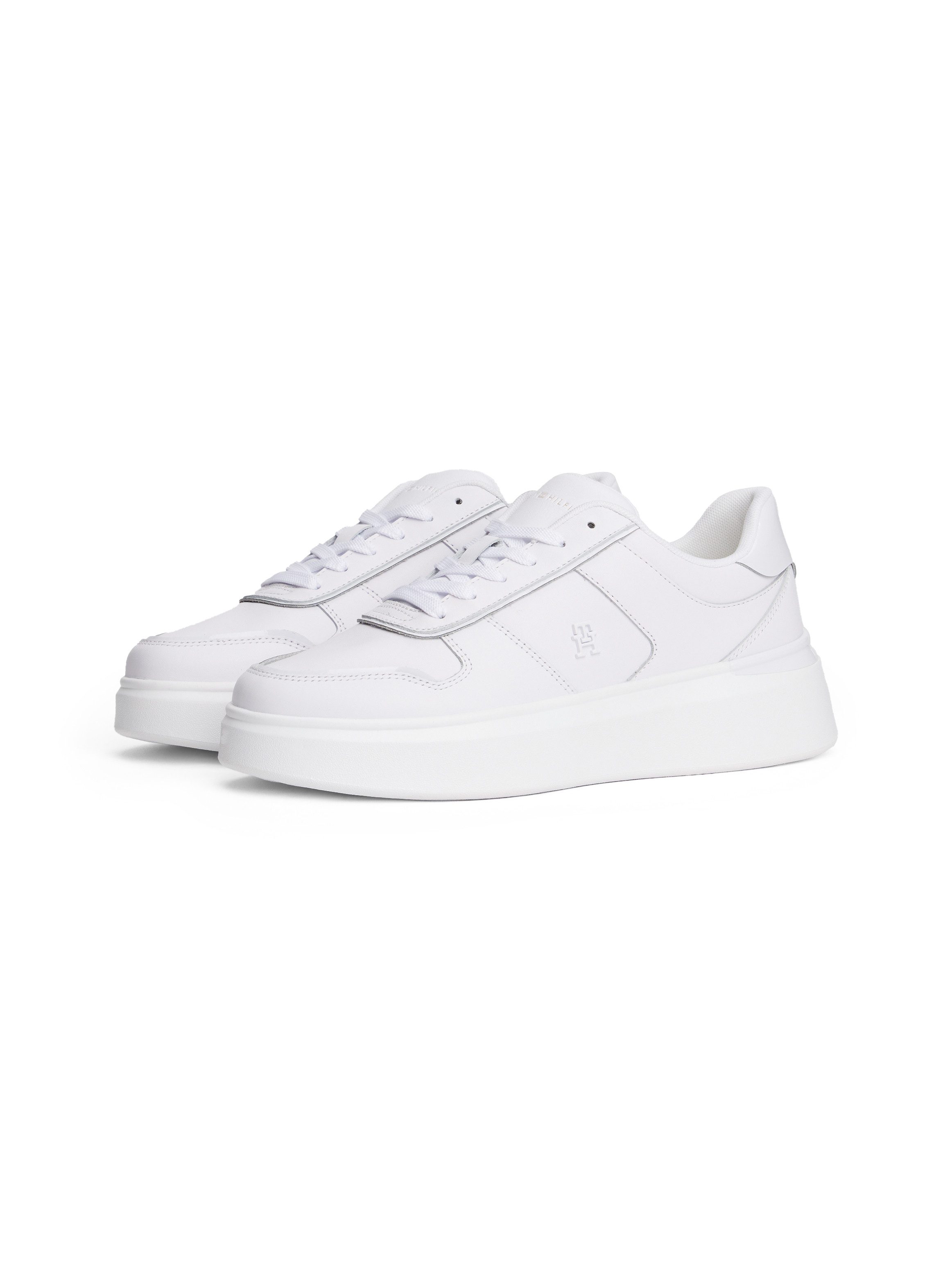 Tommy Hilfiger PATENT PLATFORM SNEAKER Plateausneaker, Freizeitschuh, Halbs günstig online kaufen