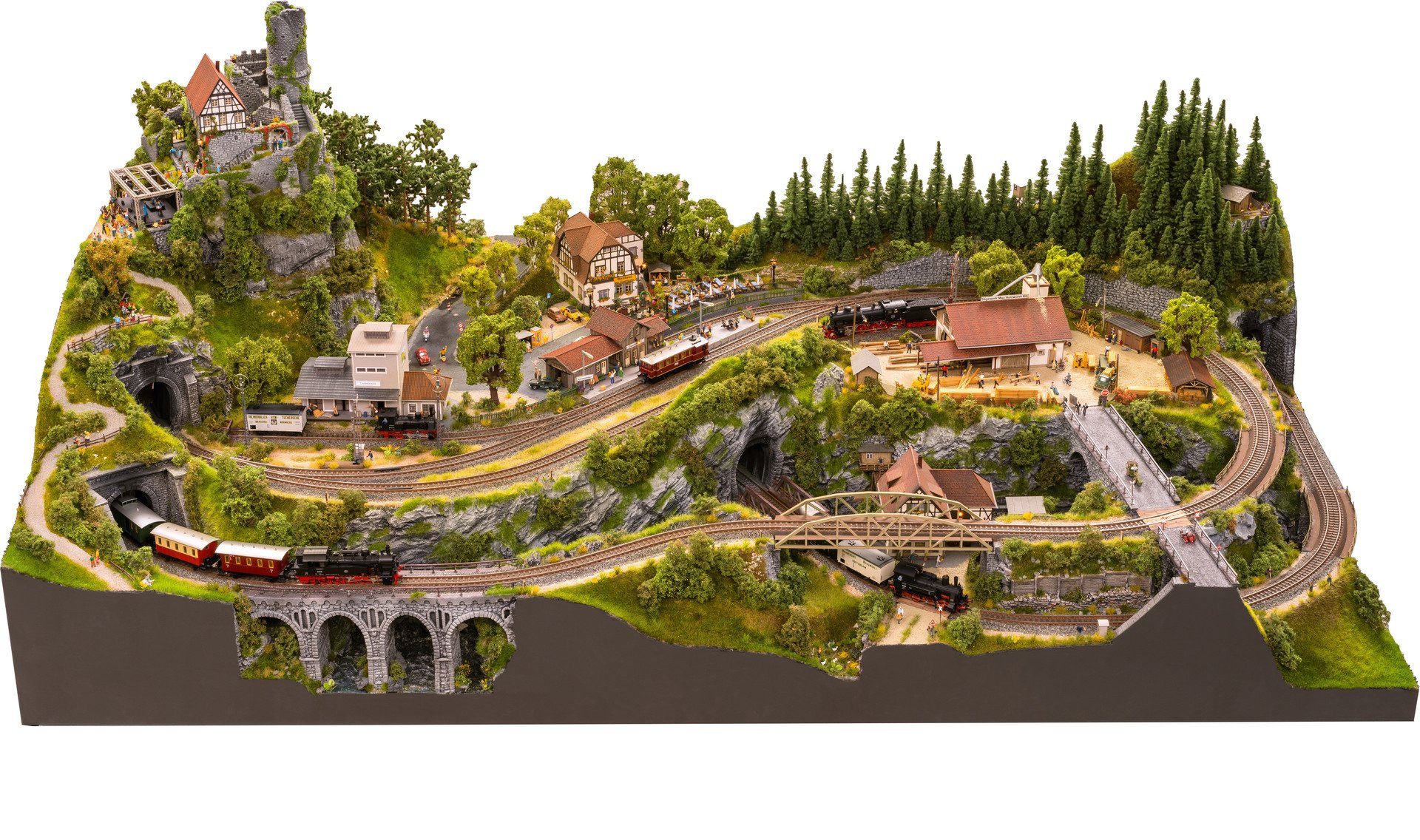 NOCH Modelleisenbahn-Spielunterlage Englisches 120-seitiges Modellbahn-Guidebook fürs