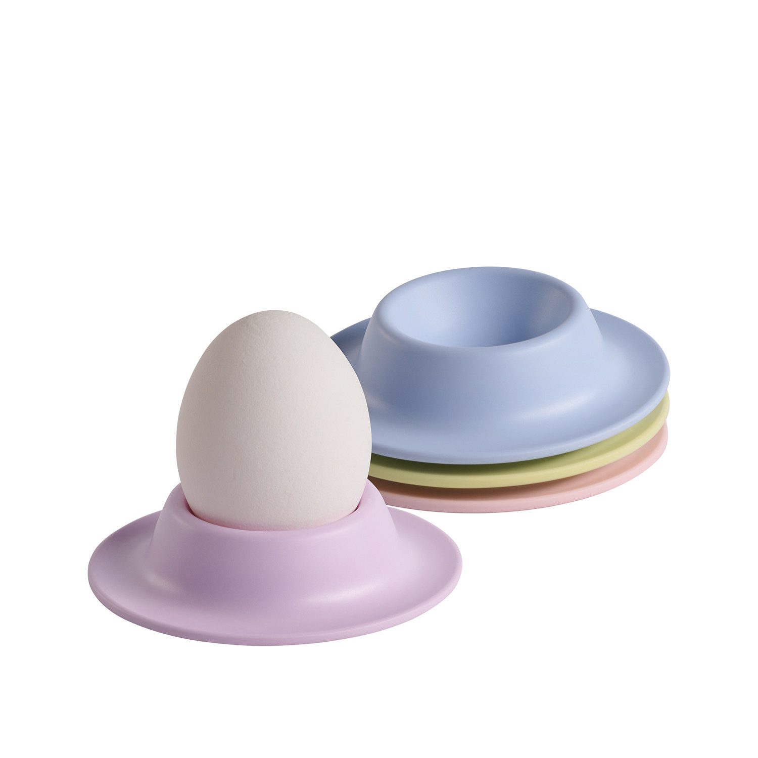 APS Eierbecher EGGY, Set, 4-tlg, hochwertiges Melamin, (Set, 4-tlg), Becher, Eierhalter, Eibecher