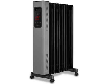 Kaiserwert Ölradiator Deluxe, 2500 W, 24h-Timer, 11 Rippen, Thermostat, Touch-Display, Memory-Funktion