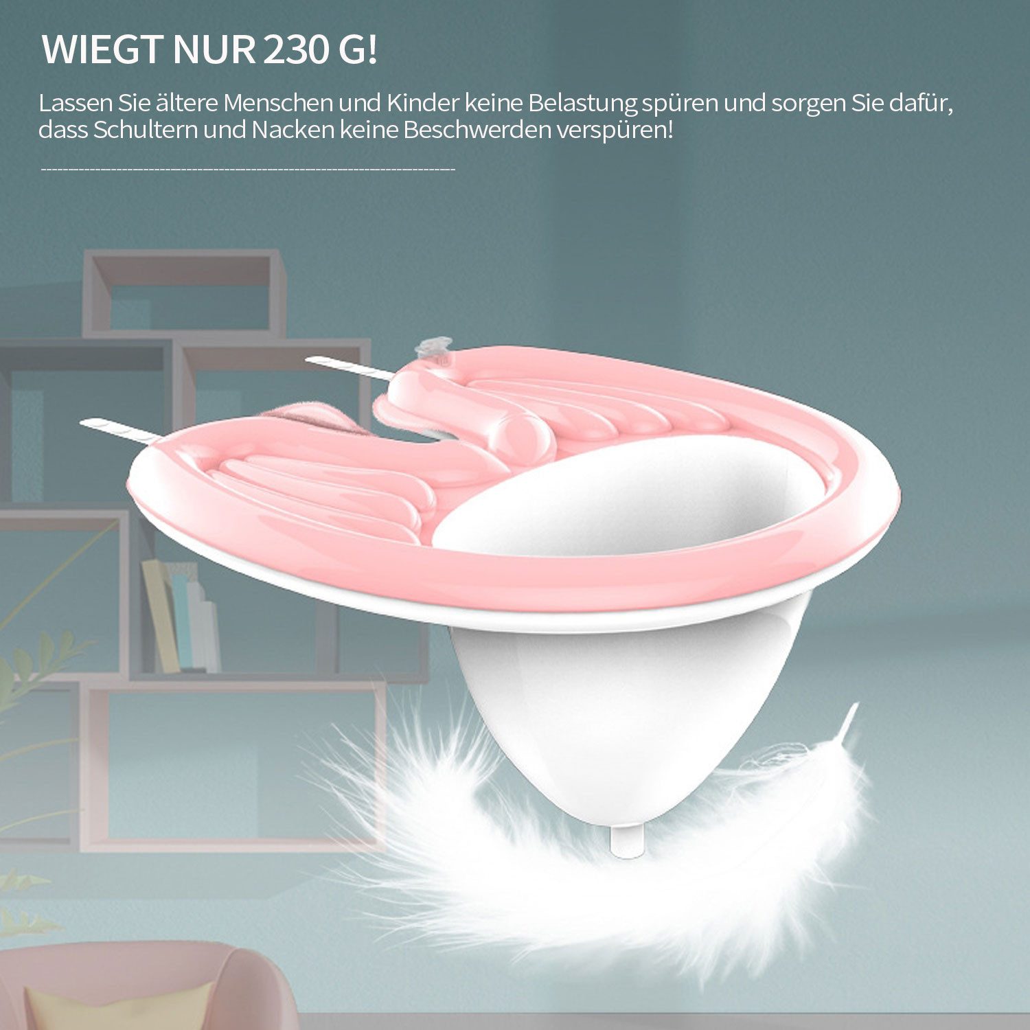 Refttenw Waschbecken Klappbar Aufblasbares HaarWaschbecken mit Pumpe und Wasserschlauch, leichte Reinigung