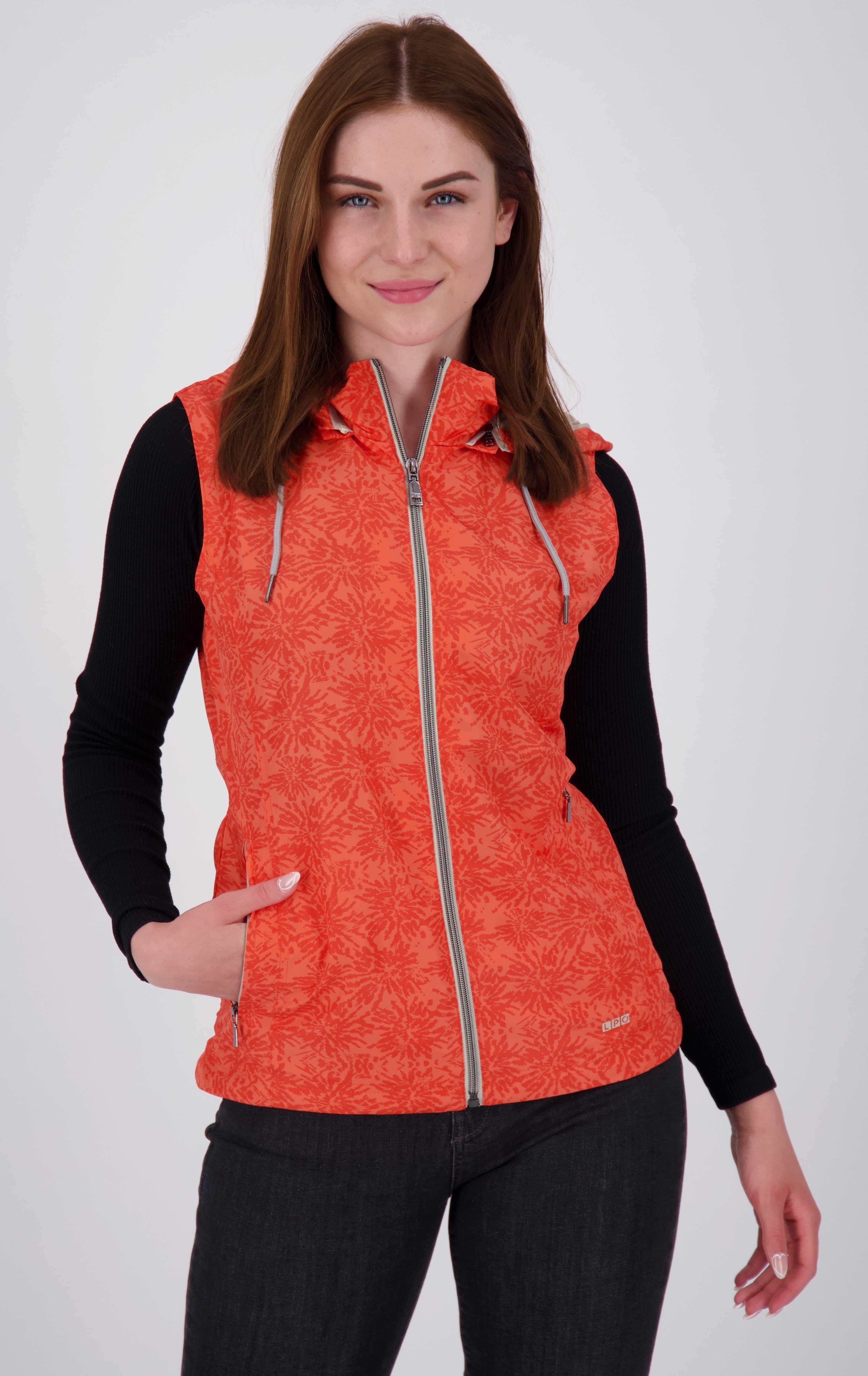 DEPROC Active Softshellweste SHELBY PEAK IV VEST CS Women mit Kapuze, auch in Großen Größen erhältlich