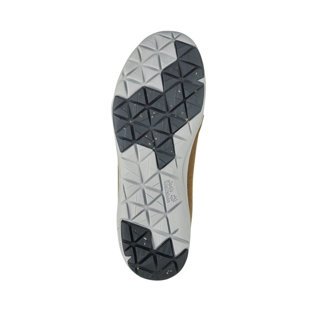 Jack Wolfskin Sneaker Spirit Wool Low (leichte, flexible Sohle) braun Damen Wanderschuh