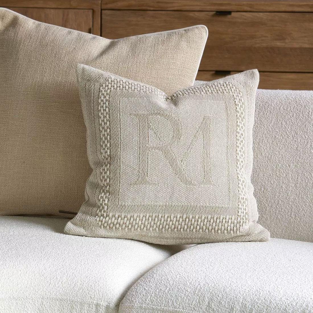 Rivièra Maison Kissenhülle Kissenhülle RM Jacquard Pillow Cover (50x50cm)
