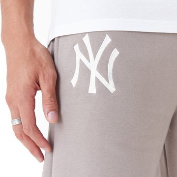 New Era Sweatpants Jogger Sweatpants New York Yankees ash brown