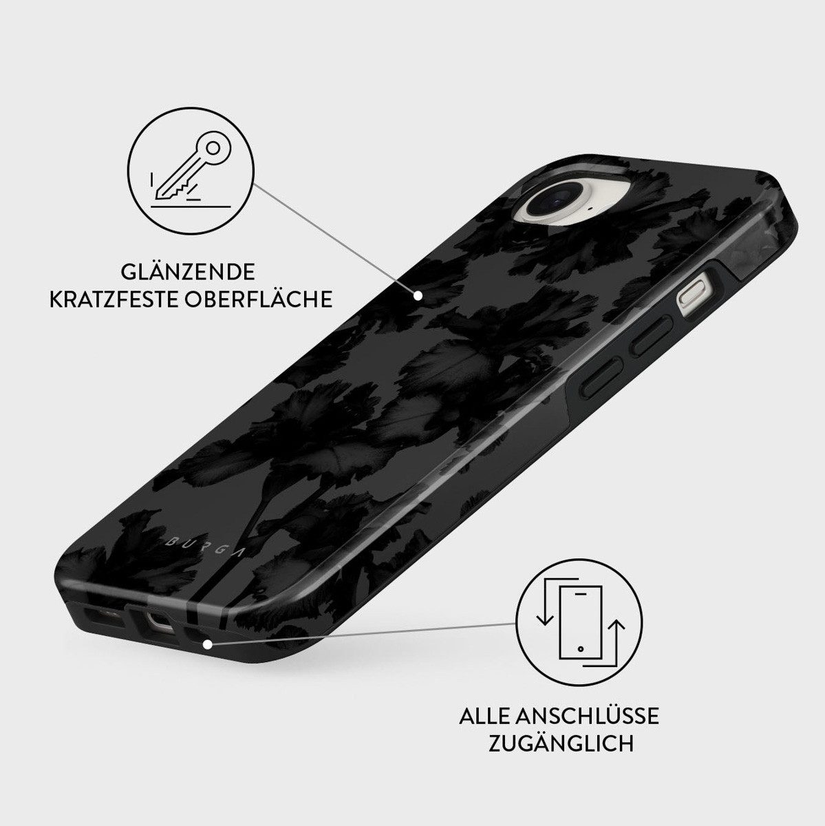 BURGA Backcover Burga Tough Back Cover Apple iPhone 17e / 16e - Nocturnal