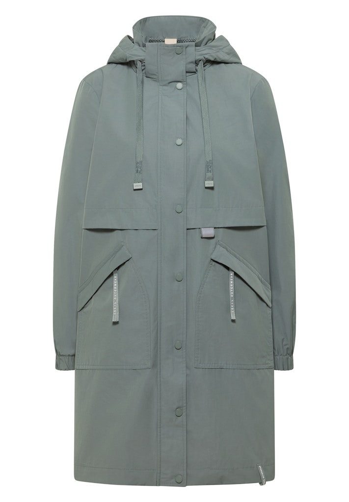 CECIL Kurzmantel Long Cotton Coat