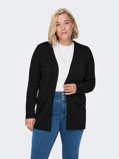ONLY CARMAKOMA Strickjacke CARESLY L/S OPEN günstig online kaufen