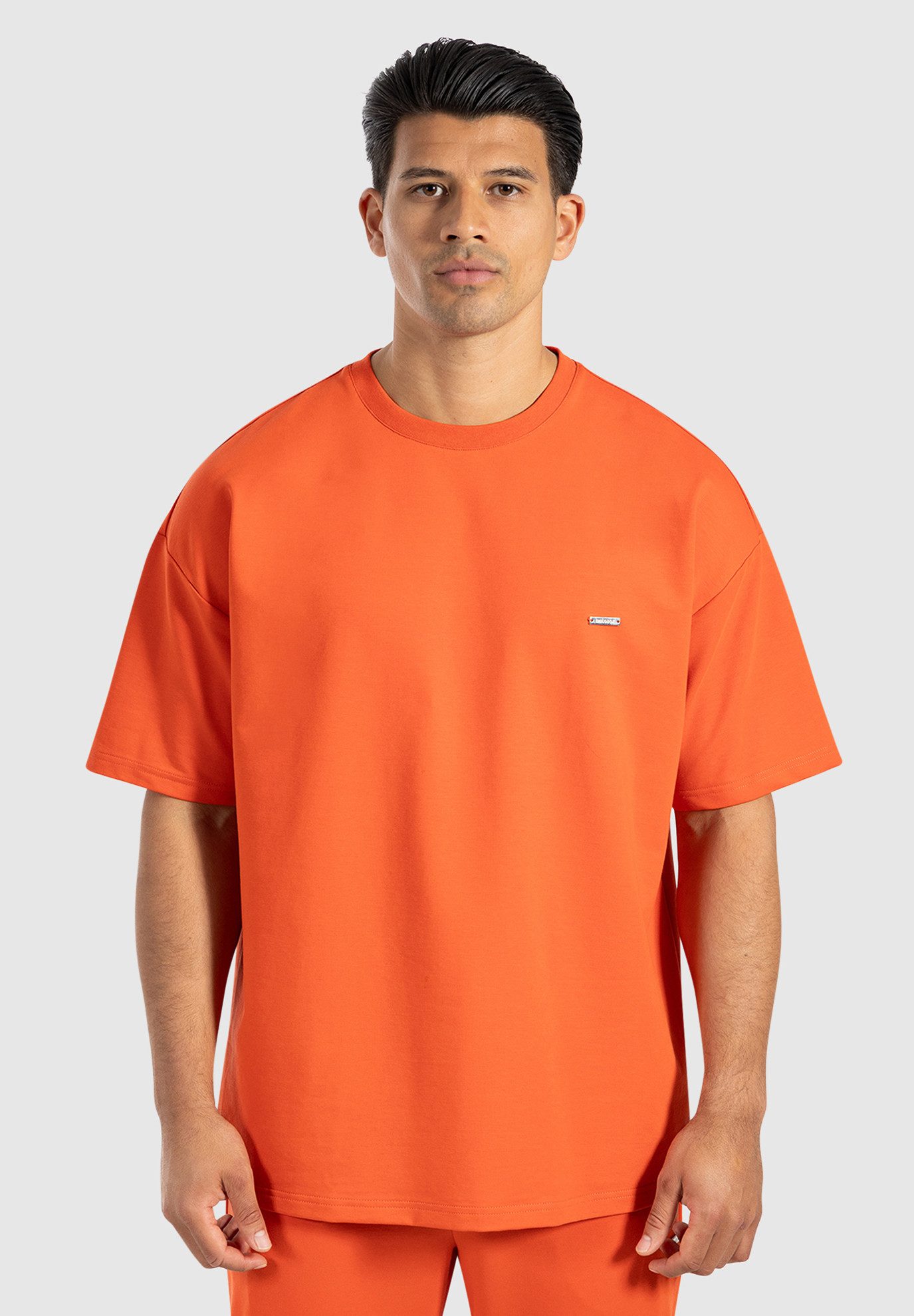 Smilodox T-Shirt Thiago, locker geschnittenes Kurzarm Shirt, Oversize Obert günstig online kaufen