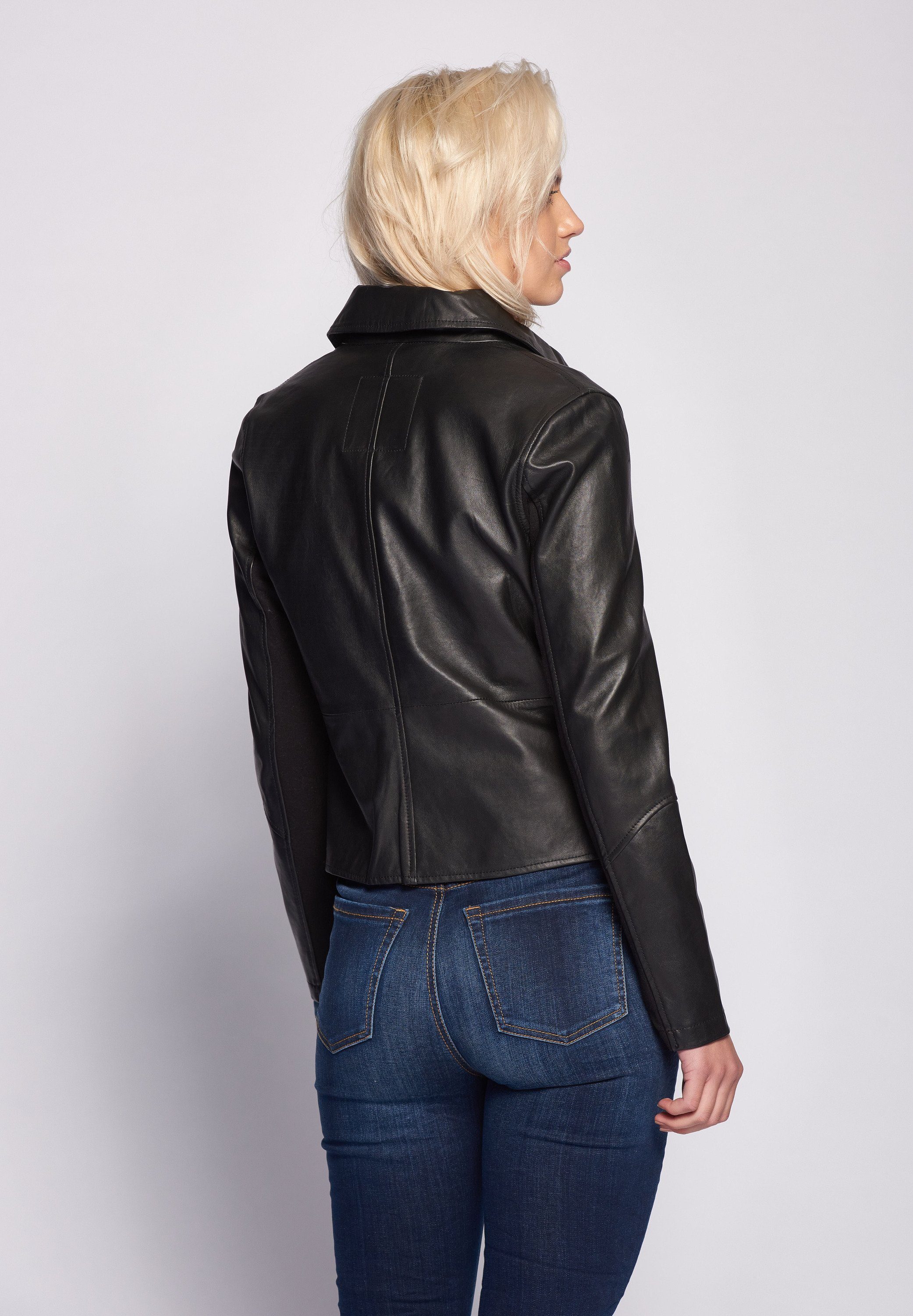 Maze black Lederjacke Noble