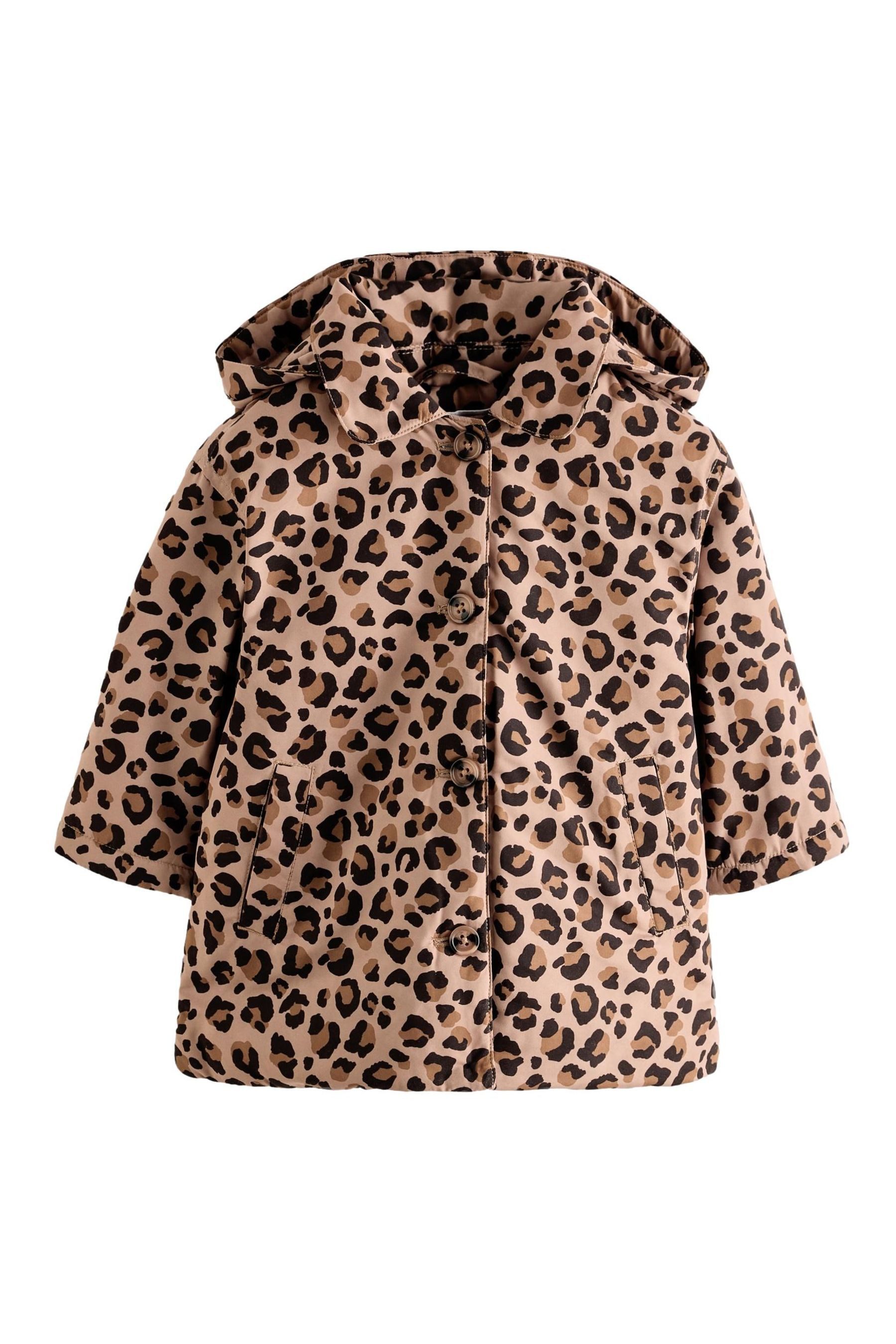 Next Regenmantel Spritzwasserabweisender Anorak mit Muster günstig online kaufen