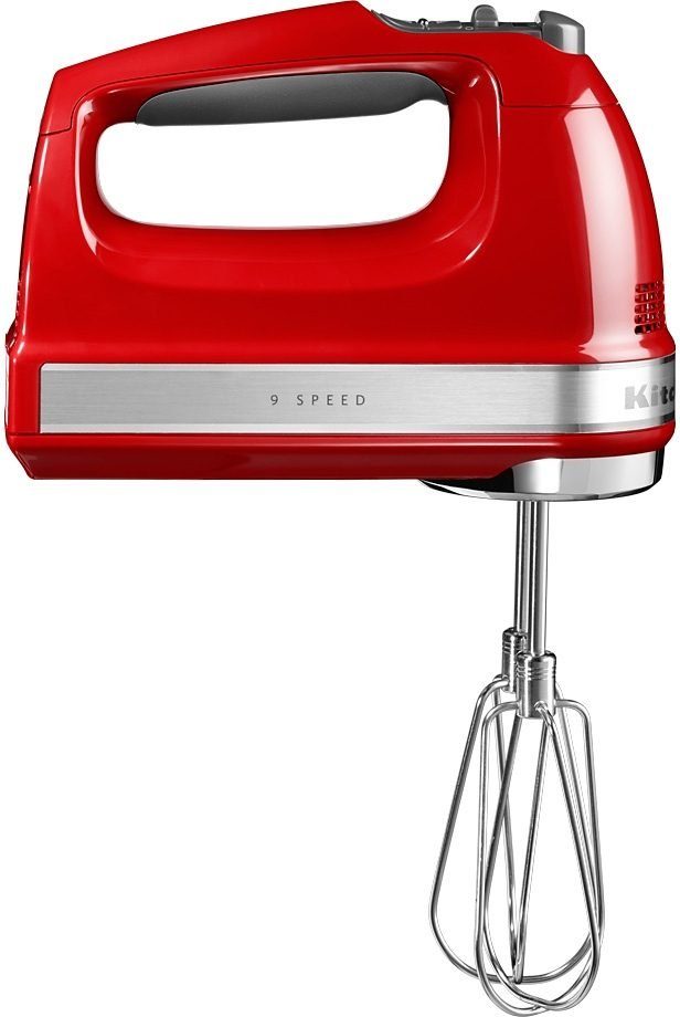 KitchenAid Handmixer 5KHM9212EER EMPIRE ROT, 85 W, 9 Stufen
