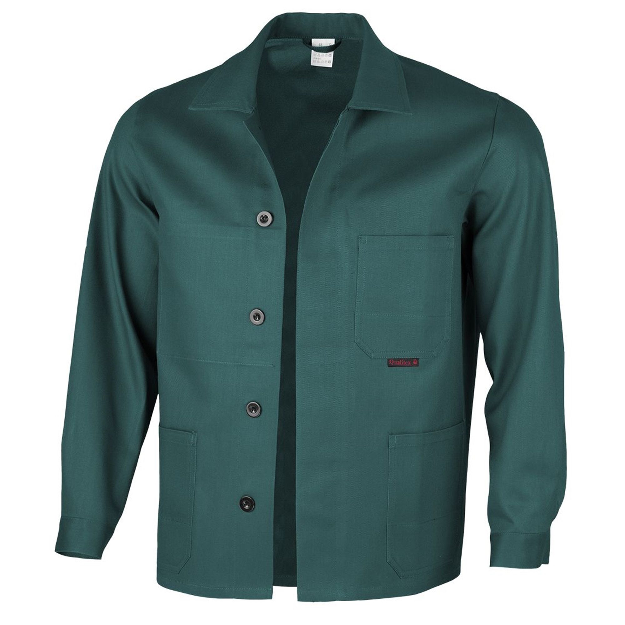 Arbeitsjacke lange classical Werkstattjacke - BW 270 g - aus reiner Baumwolle