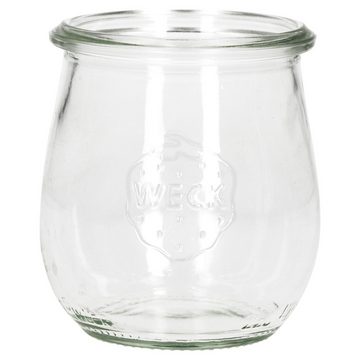 MamboCat Einmachglas 12er Set Weck Gläser 220 ml Tulpengläser mit 12 Glasdeckeln, Glas