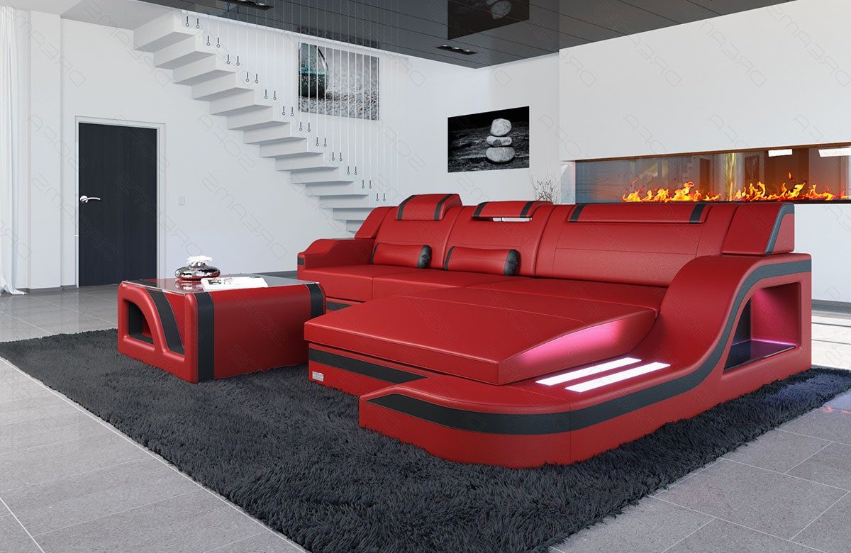 Sofa Dreams Ecksofa Ledersofa Palermo L günstig online kaufen