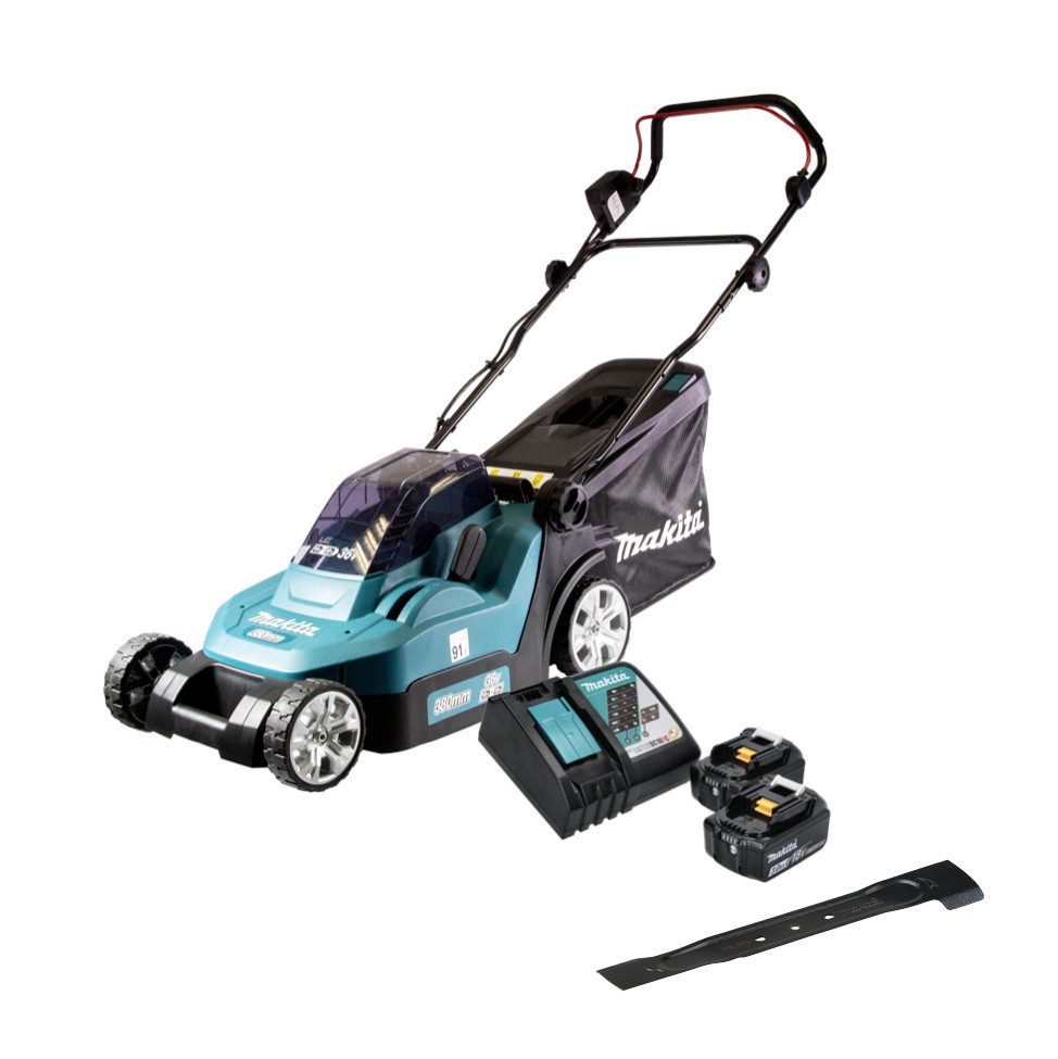 Makita Akkurasenmäher DLM 382 RF2 Akku günstig online kaufen