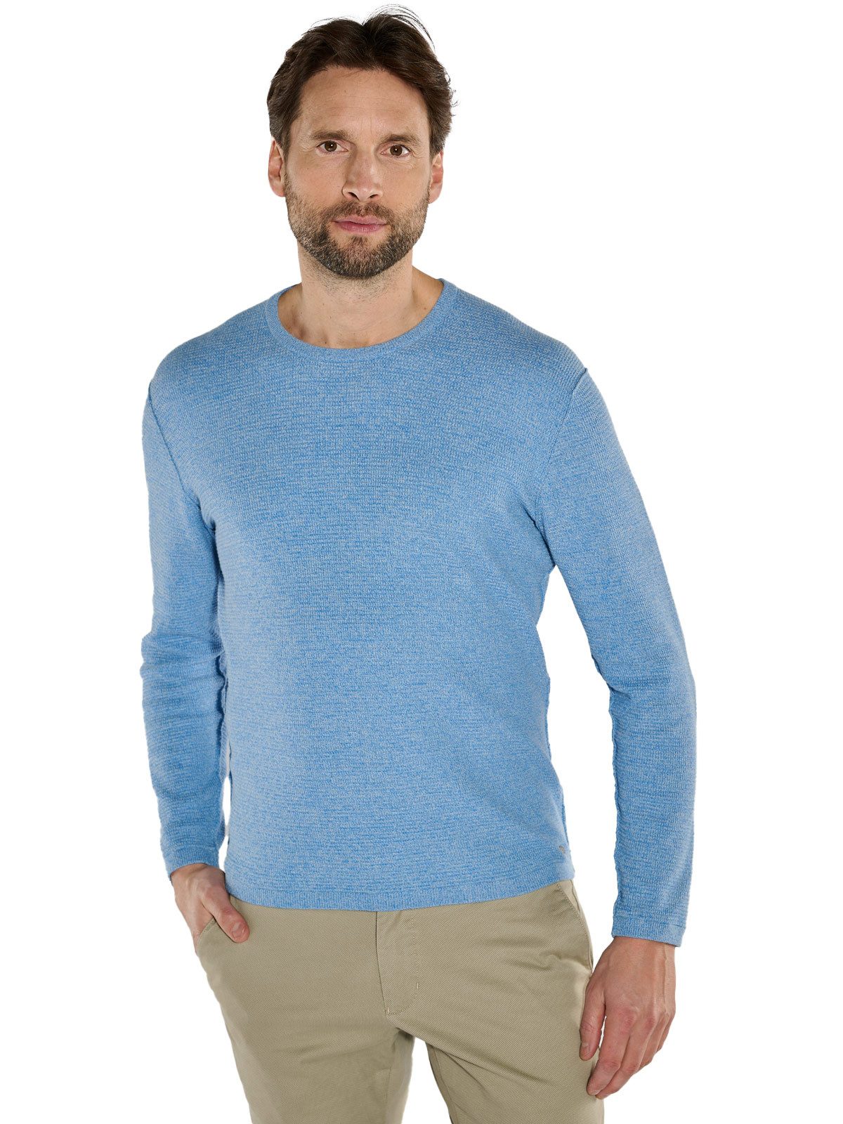 Engbers Rundhalspullover Pullover uni