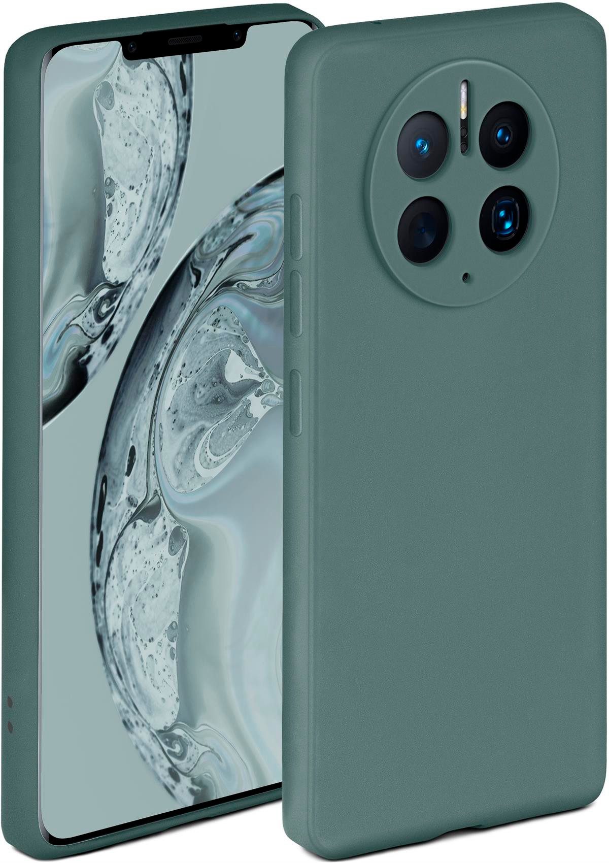ONEFLOW Handyhülle ONEFLOW® Soft Case für Huawei Mate 50 Pro, Hülle aus Silikon, Back Cover mit Kameraschutz, weiche Silikonhülle