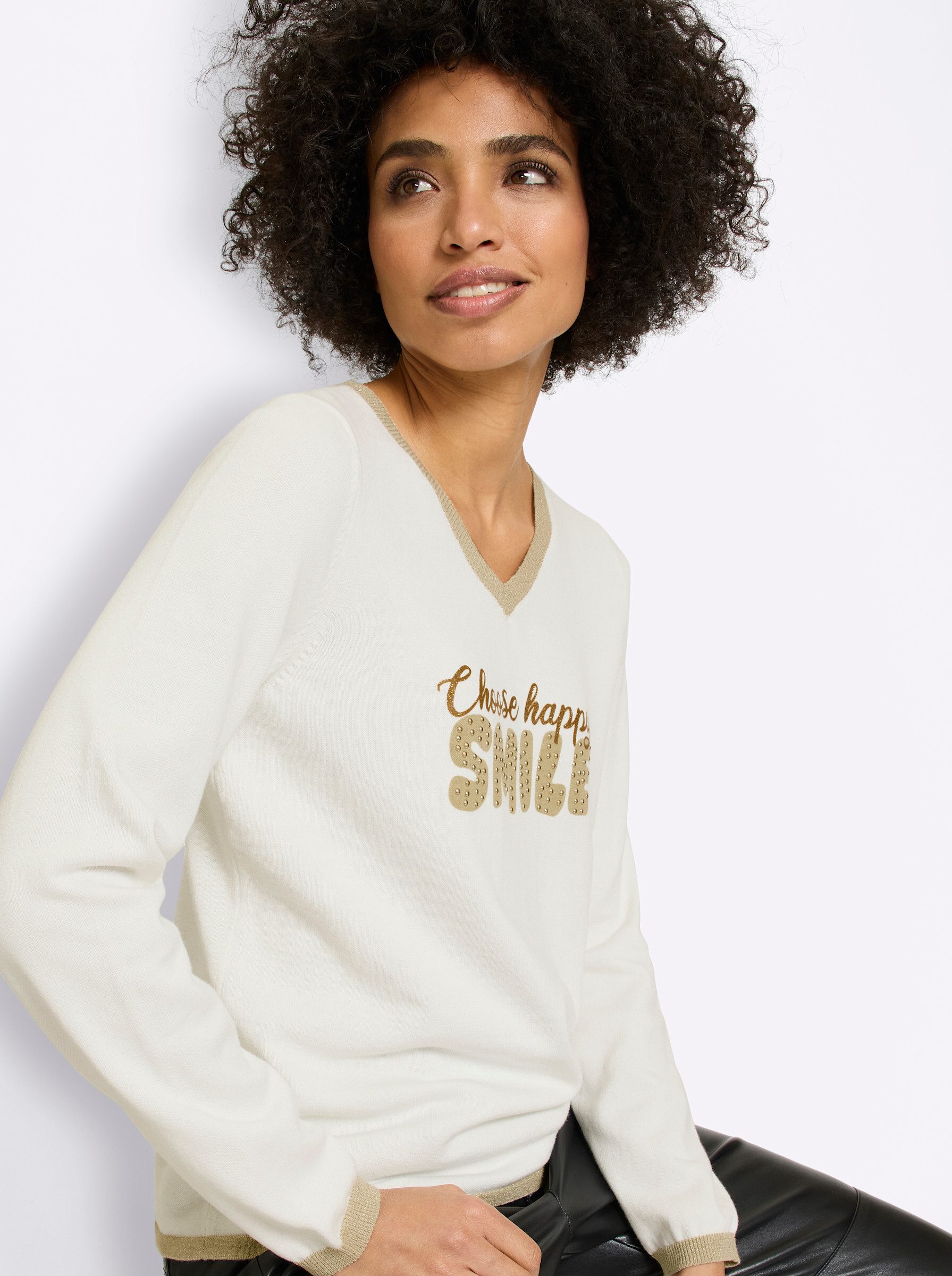 heine Strickpullover Pullover Langarm Feinstrick
