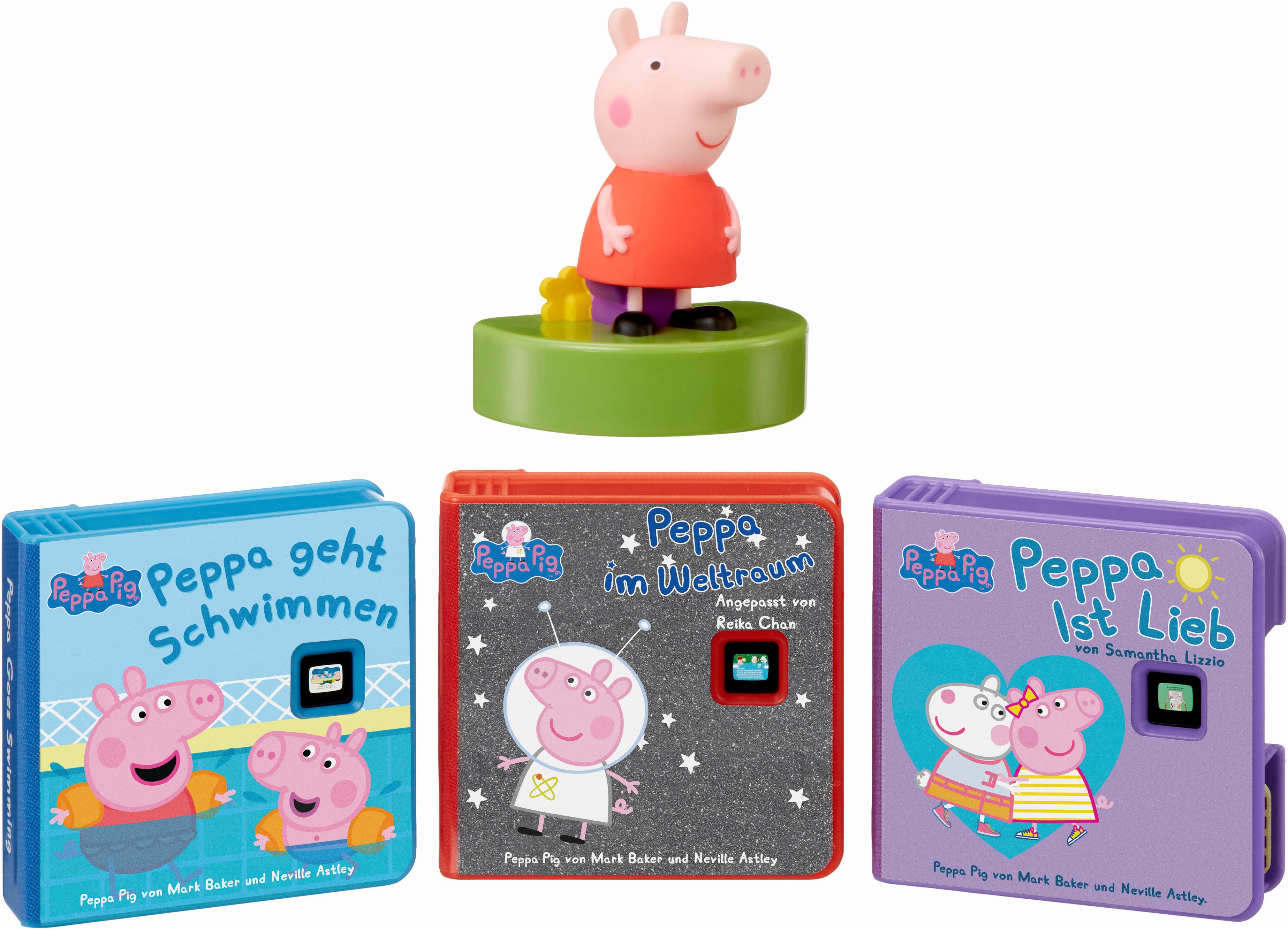 Little Tikes® Hörspielkassette Story Dream Machine, Peppa Wutz Freundschafts-Kollektion, (Set, 4-St), passend für Story Dream Machine