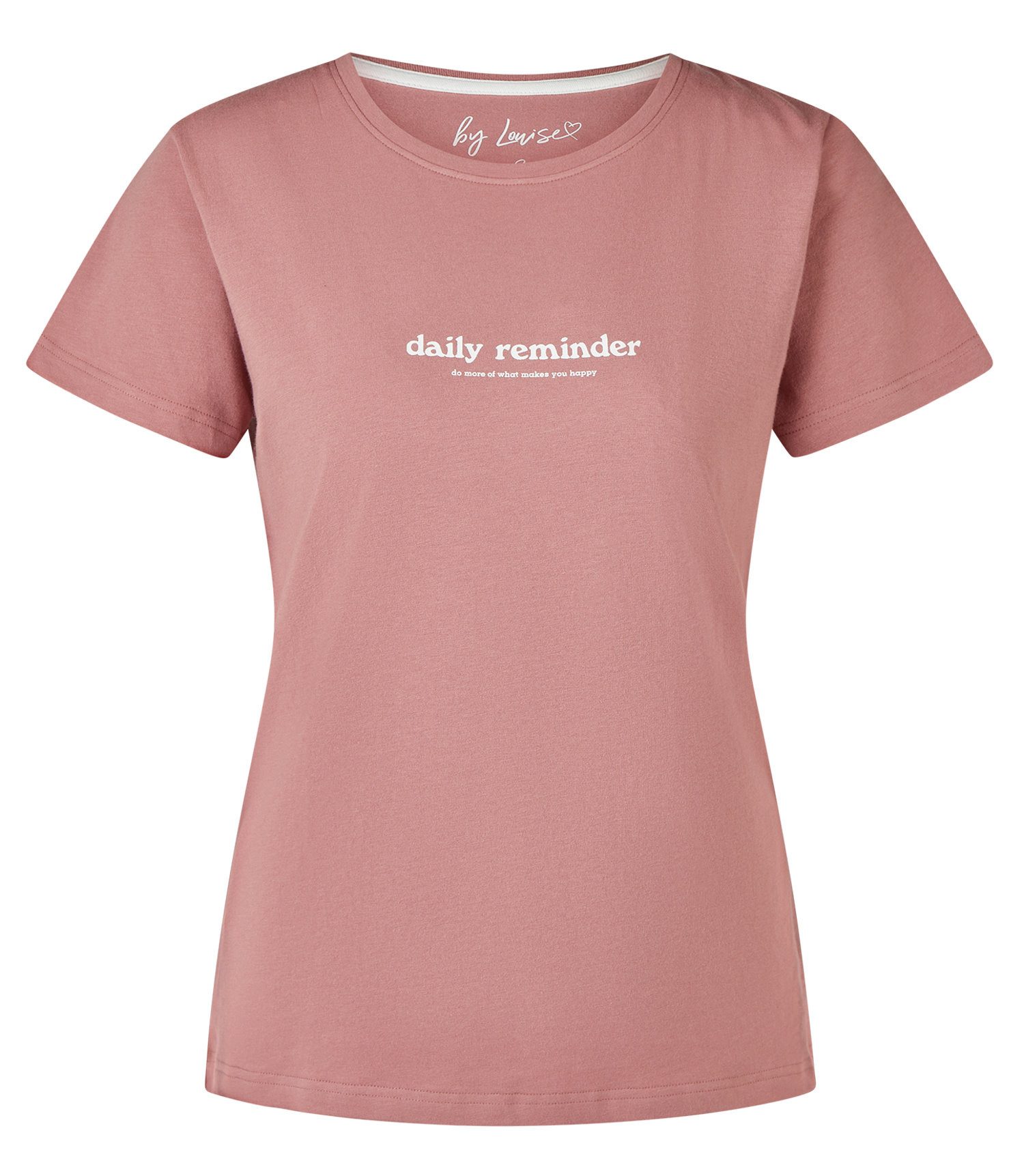 Pyjamaoberteil Damen Pyjamashirt mit kurzem Arm