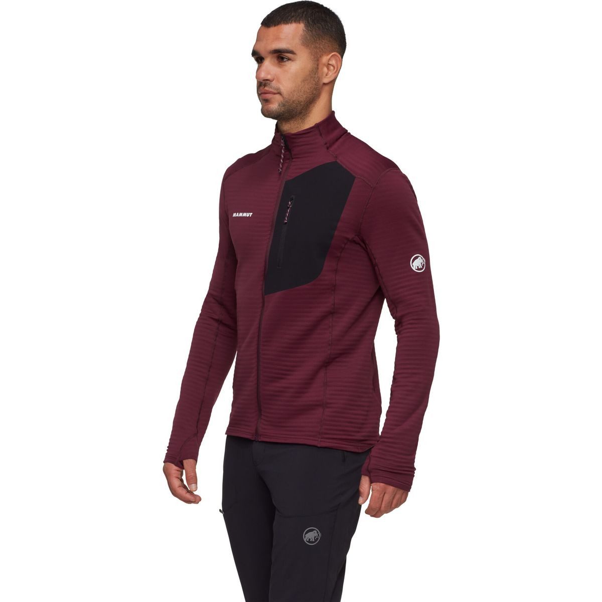 Mammut Fleecejacke Taiss Light ML Jacket Men Vielseitige, leichte und robuste Jacke für alle Bergaktivitäten mit