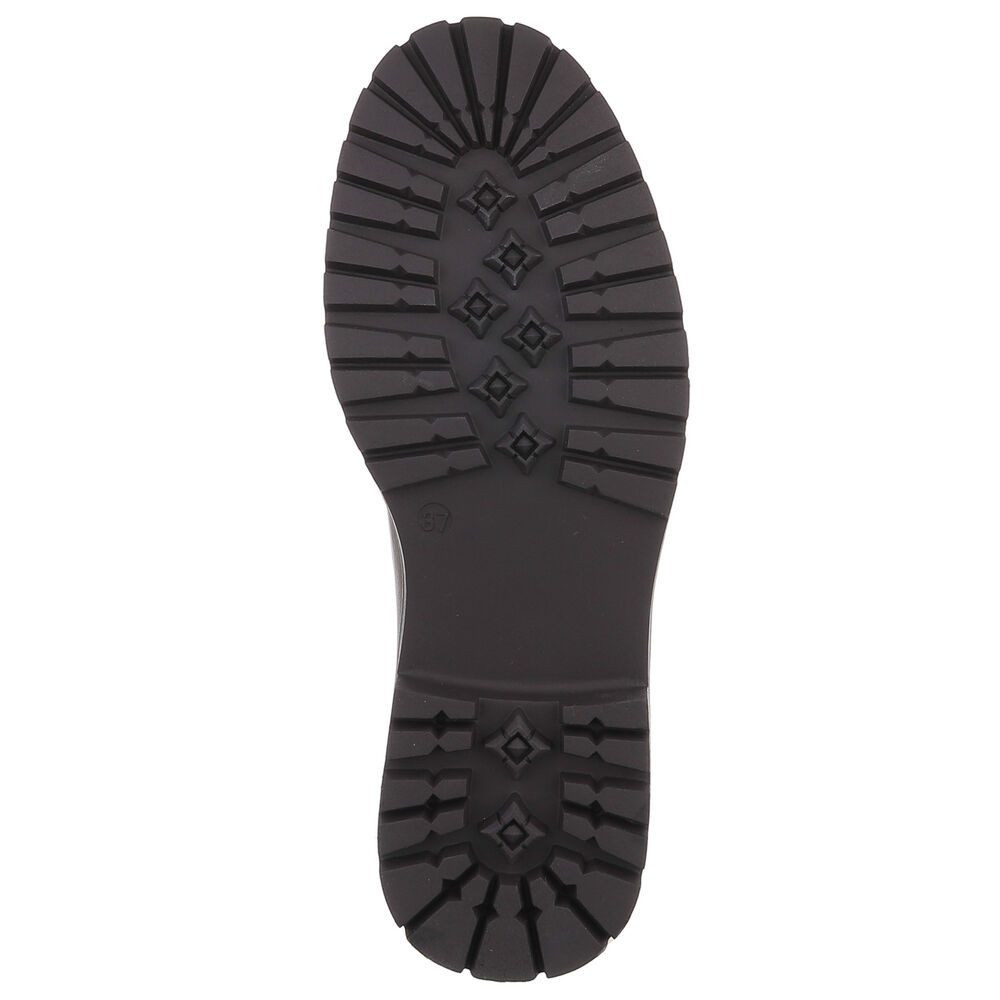 Ital-Design Damen Mary Jane Halbschuh mit Profilsohle Plateaupumps (91849586) Blockabsatz Schnür- & Riemchenpumps in Hellbraun